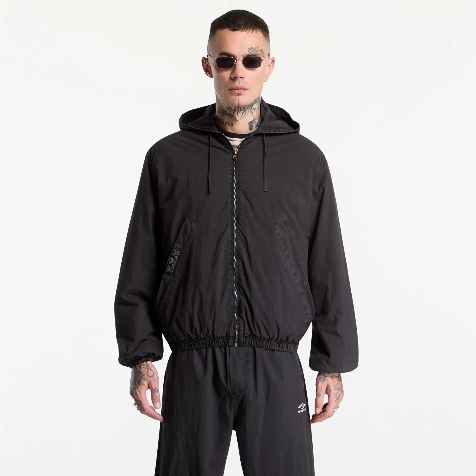 Parki Umbro Sunday Masked Jacket Washed Black