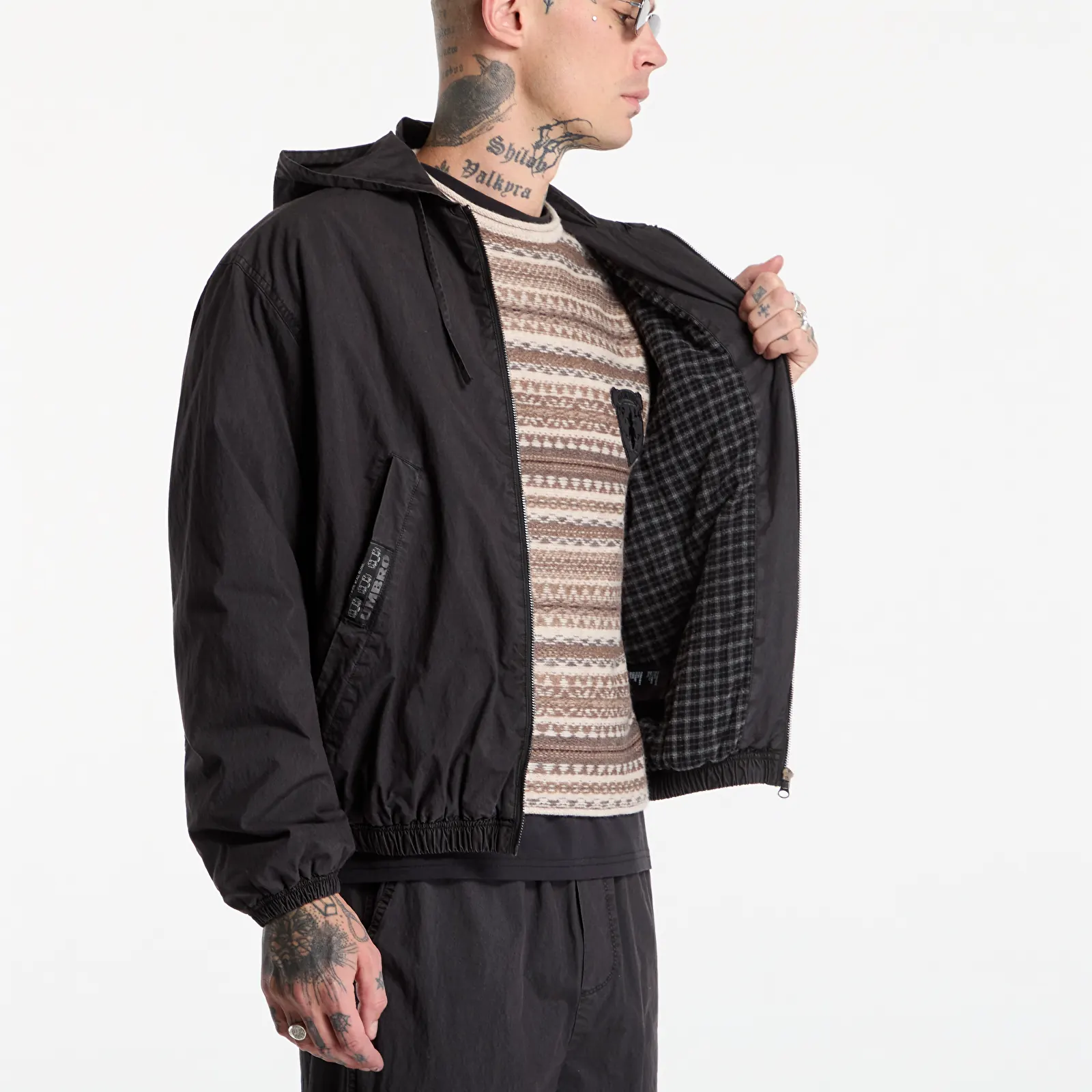 Parki Umbro Sunday Masked Jacket Washed Black