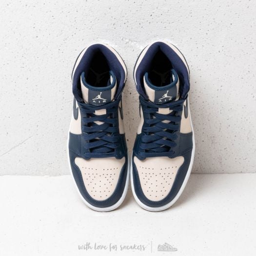 Women s shoes Air Jordan Wmns 1 Retro Prem Midnight Navy Light Cream White Footshop