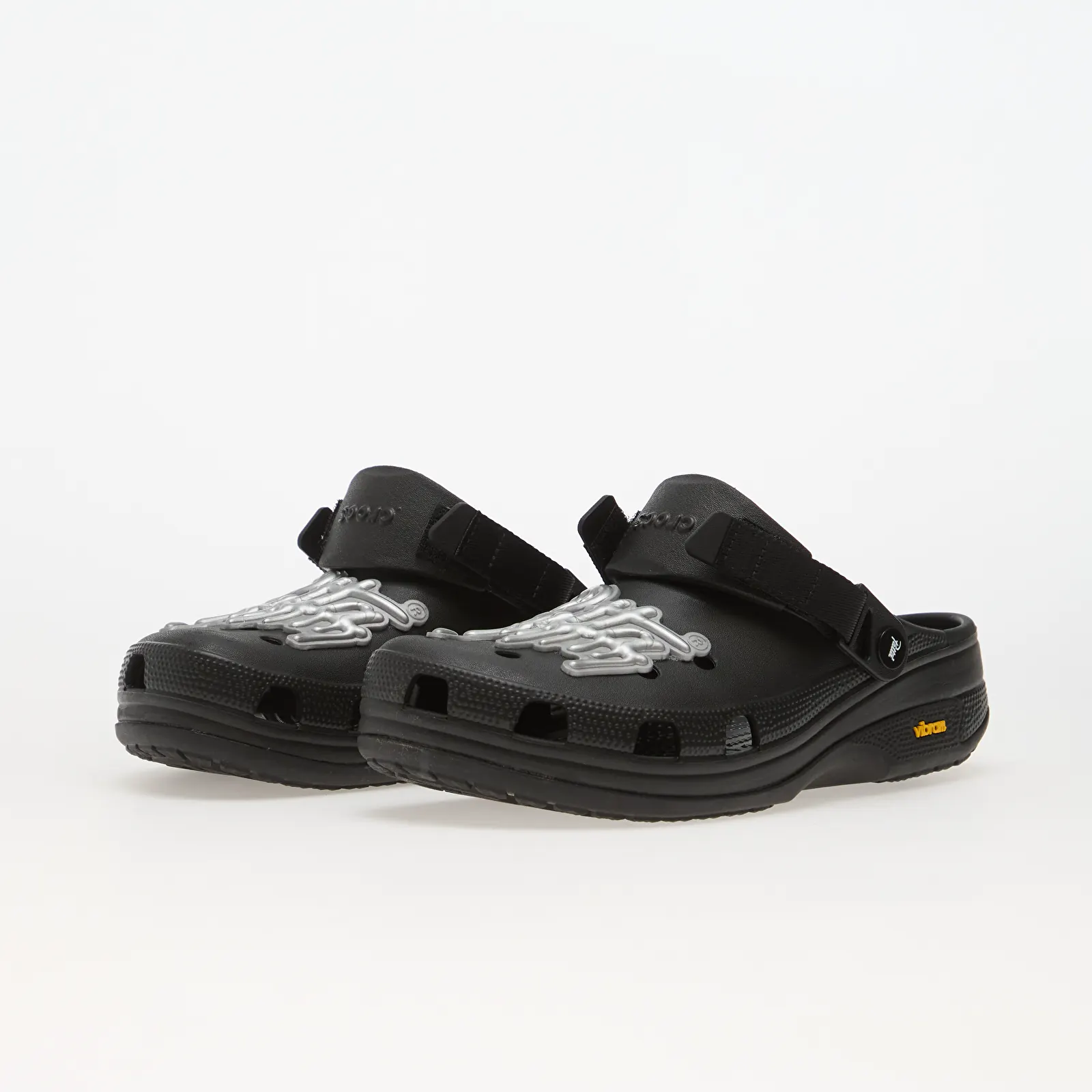 Men's slides Crocs x Patta Classic Clog Black