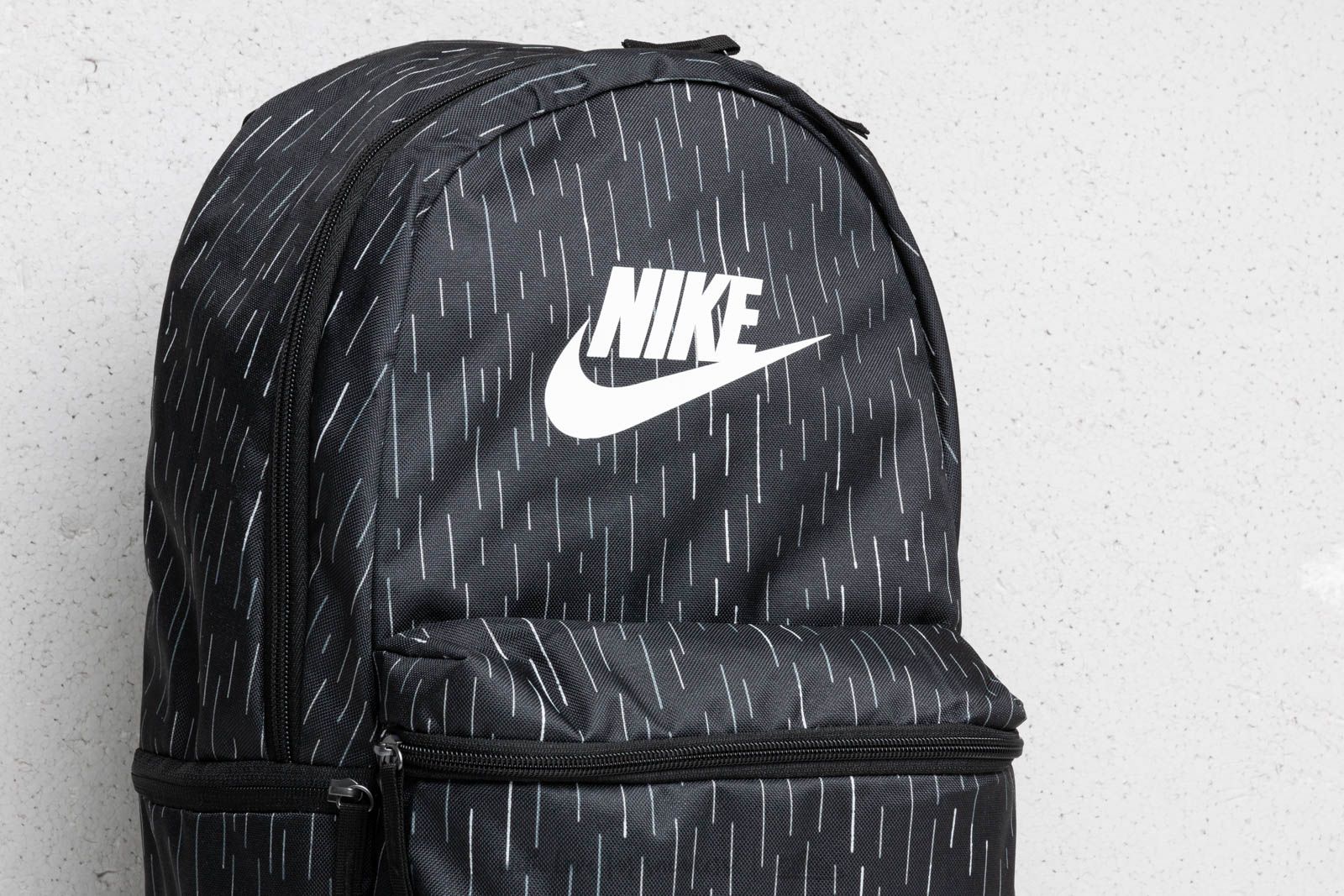 Kuprinės Nike Heritage All Over Print Backpack Black