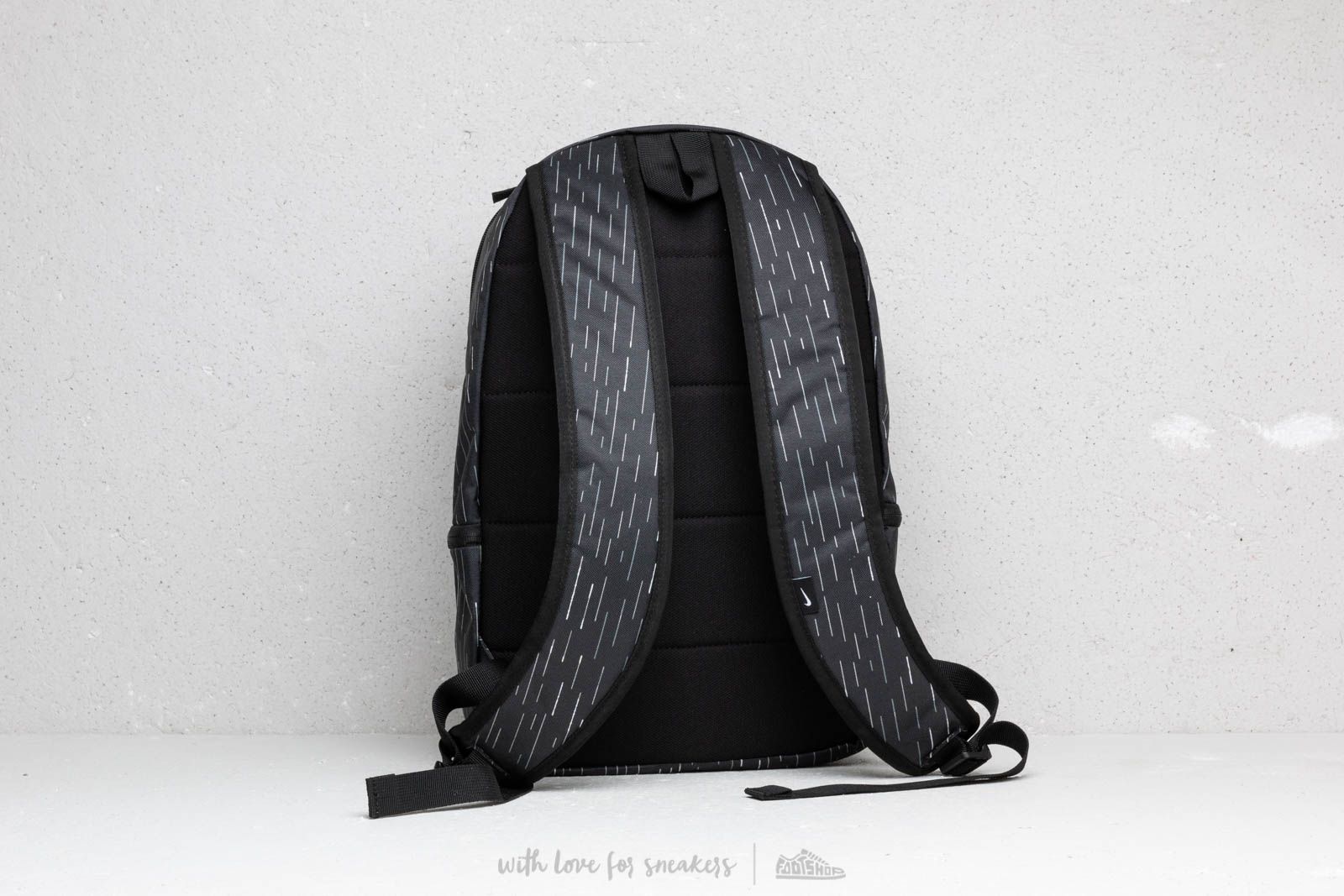 Kuprinės Nike Heritage All Over Print Backpack Black