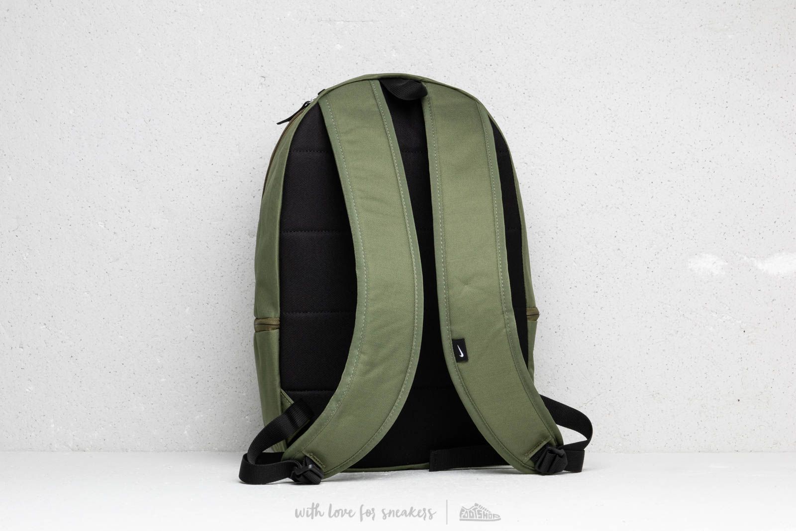 Nike air backpack green on sale