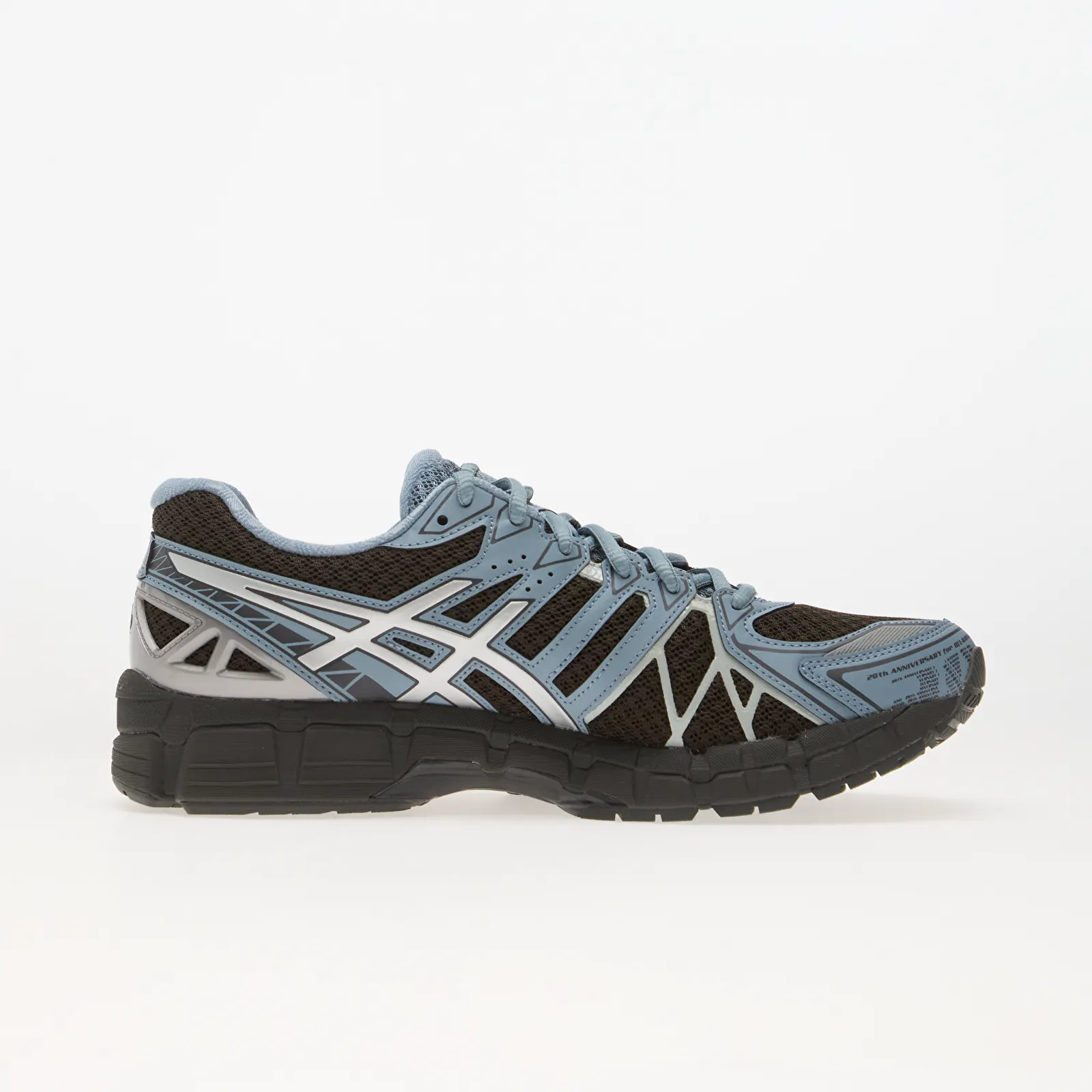 Skor för män Asics Gel-Kayano 20 Black Coffee/ Pure Silver