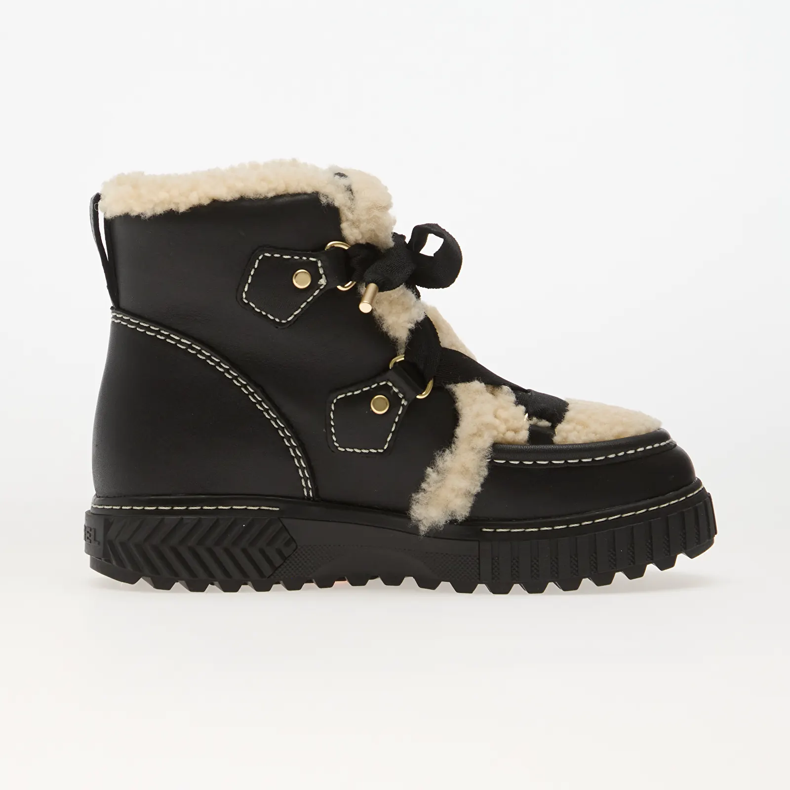 Women's shoes Sorel ONA AVE™ ALPINE LX WP Black Natural