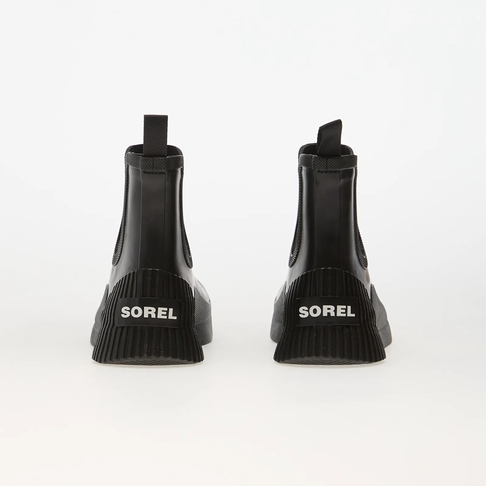 Women's shoes Sorel OUT N ABOUT™ IV CHELSEA RAIN WP Black, Sea Salt