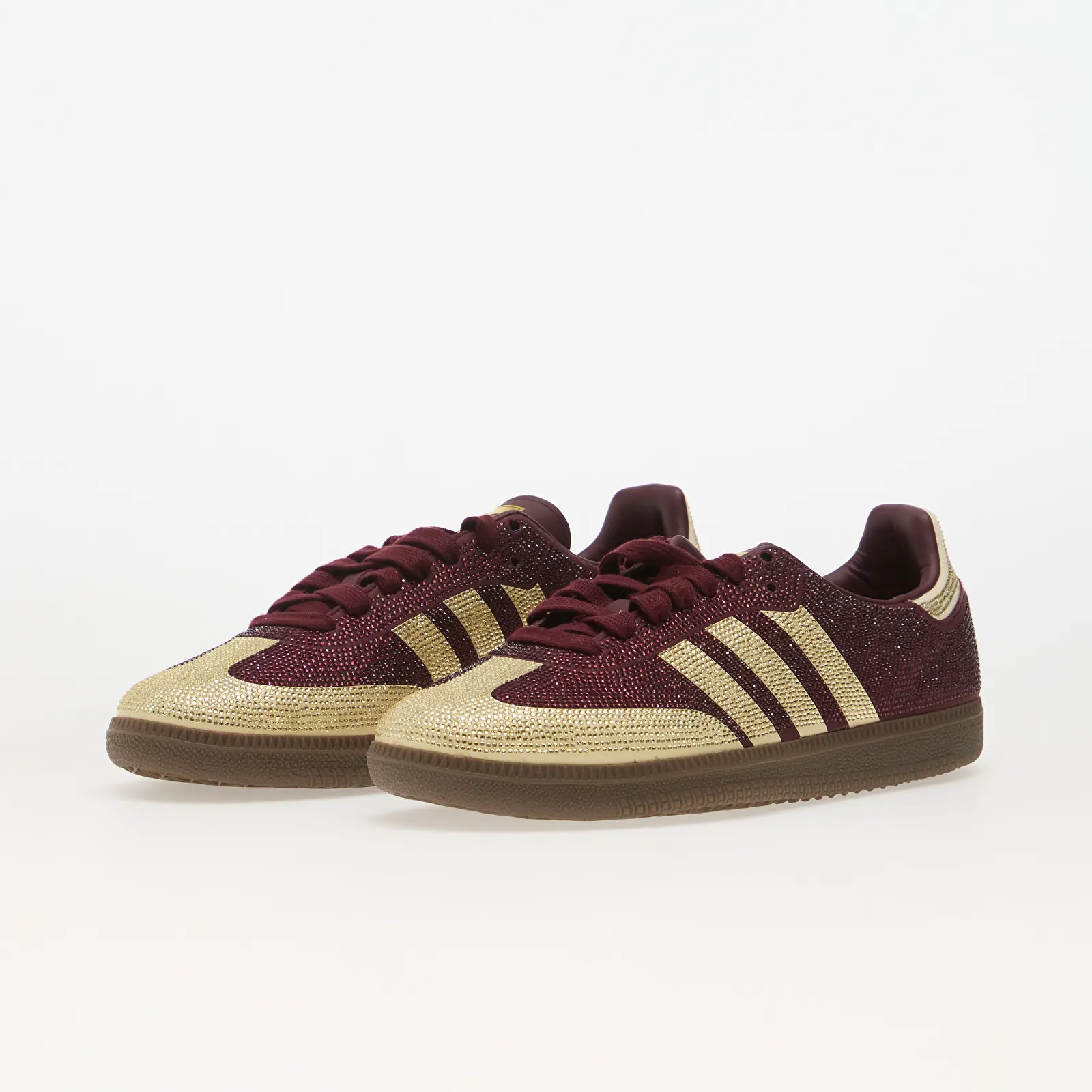 Γυναικεία sneakers adidas Samba OG Maroon/ Warm Vanilla/ Gum5