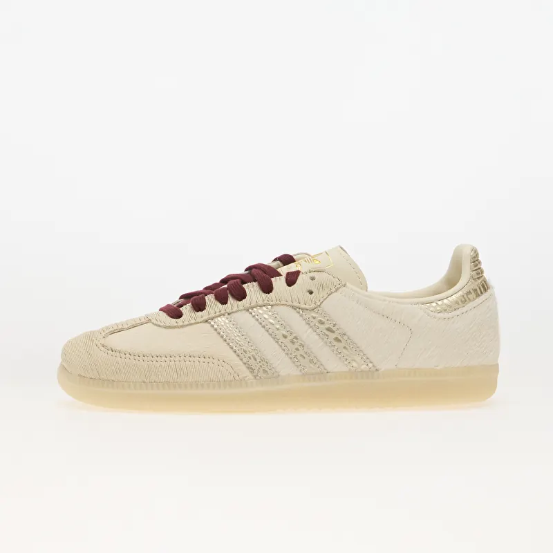 adidas Samba OG Cream White/ Cream White/ Maroon