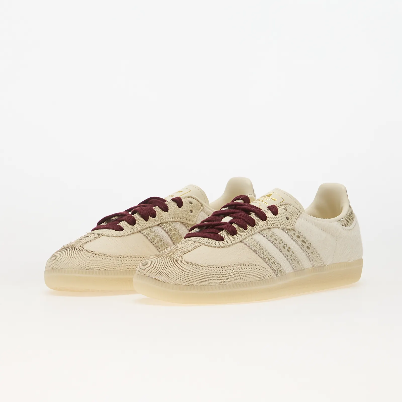 Дамски кецове adidas Samba OG Cream White/ Cream White/ Maroon