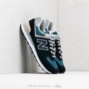 New Balance 574 Navy/ Green/ Grey