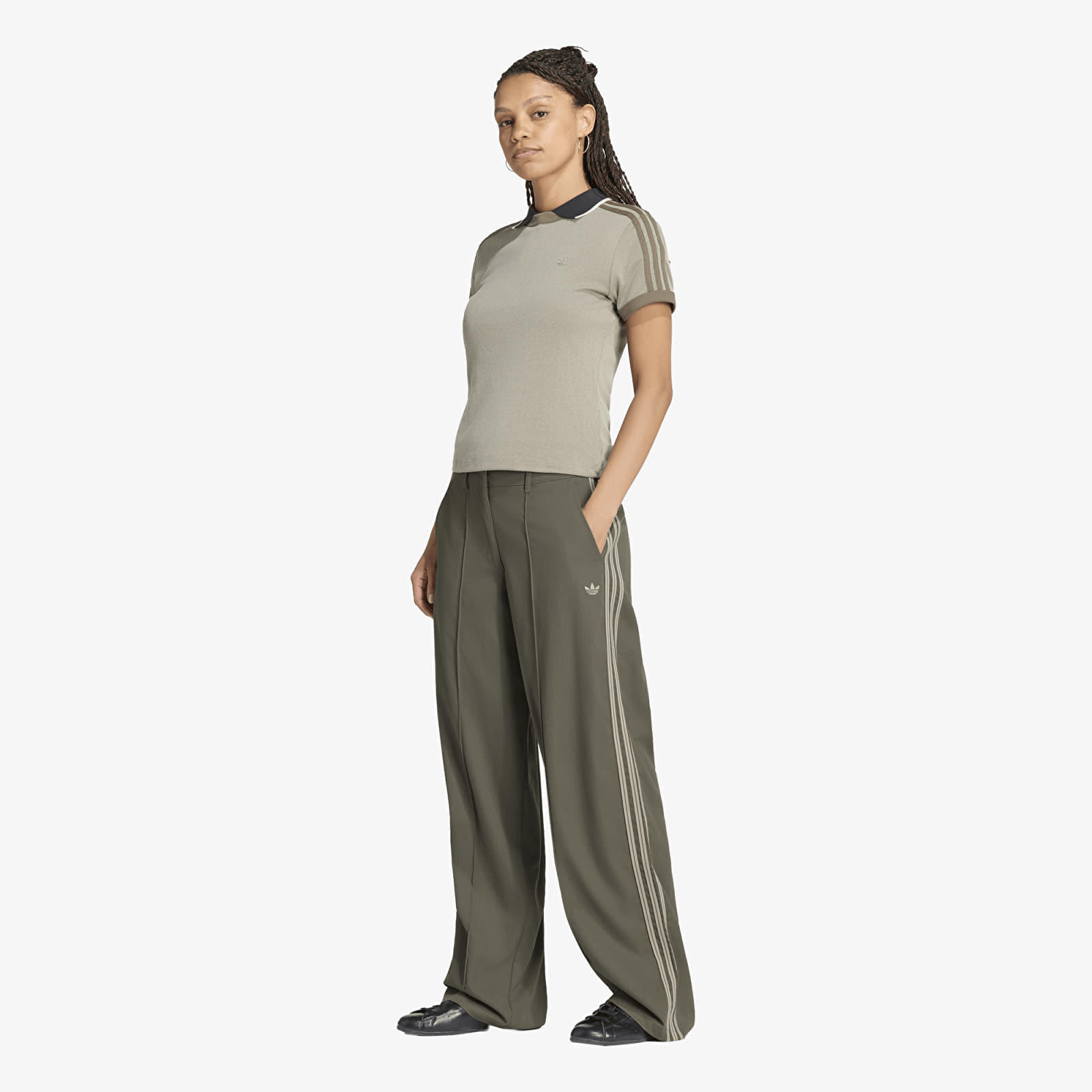 Pantalon adidas Firebird Track Pant Branch/ Silver Pebble