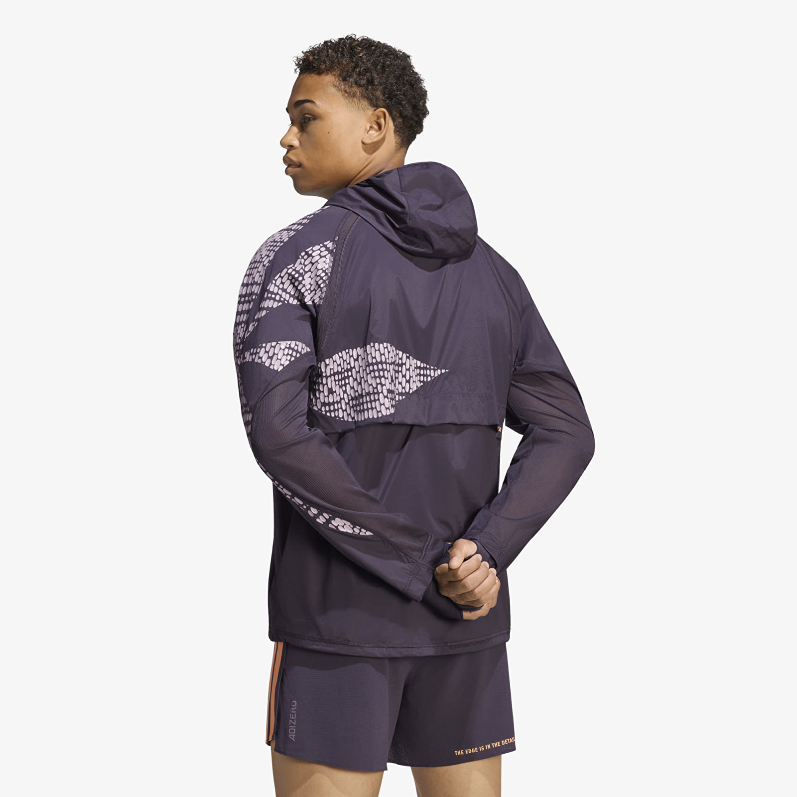 Puloverji   adidas x Labrum Running Hoodie Unisex Aurora Black