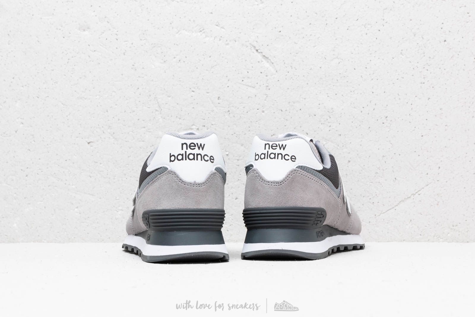 Férfi cipők New Balance 574 Grey/ White
