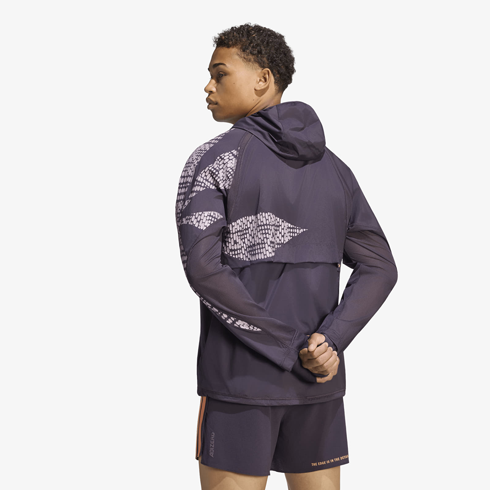 Puloverji   adidas x Labrum Running Hoodie Unisex Aurora Black