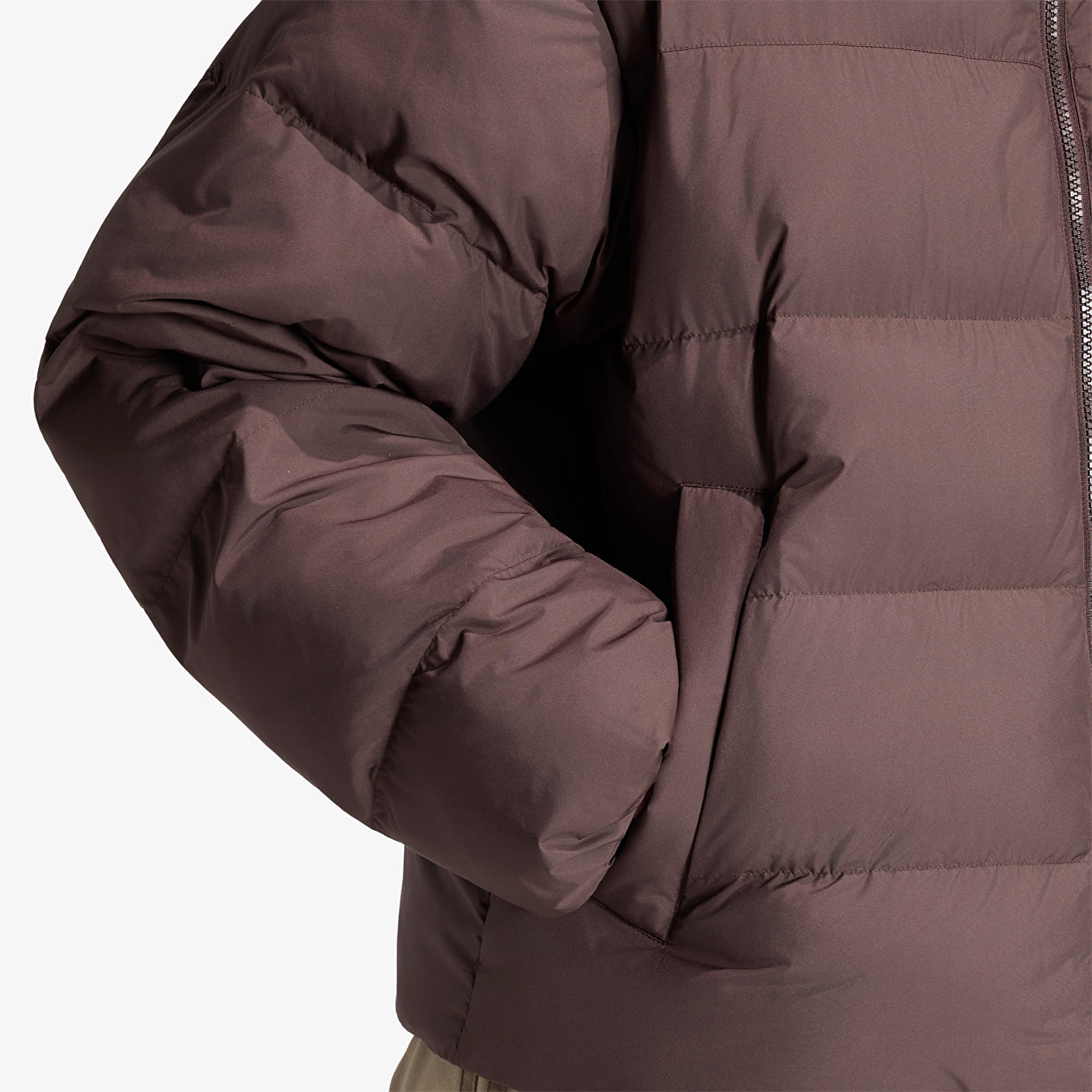 Чоловічі піджаки adidas Stand Collar Regen Jacket Aurora Coffee