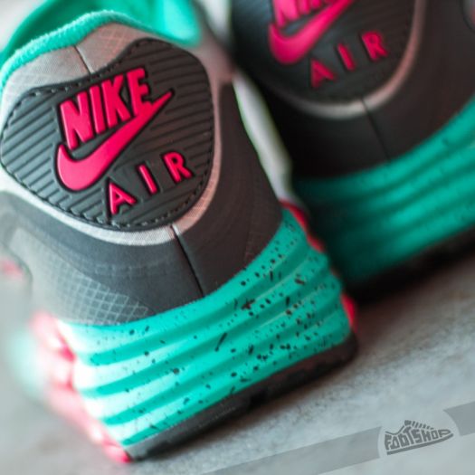 Women s shoes Nike Air Max Lunar90 WR Silver Dark Grey Anthracite Fuschia Frolic Footshop