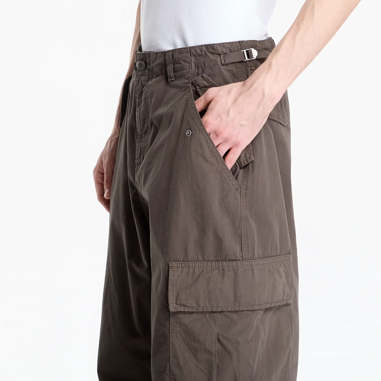 Püksid Carhartt WIP Osborn Cargo Pant UNISEX Shungite Garment Dyed