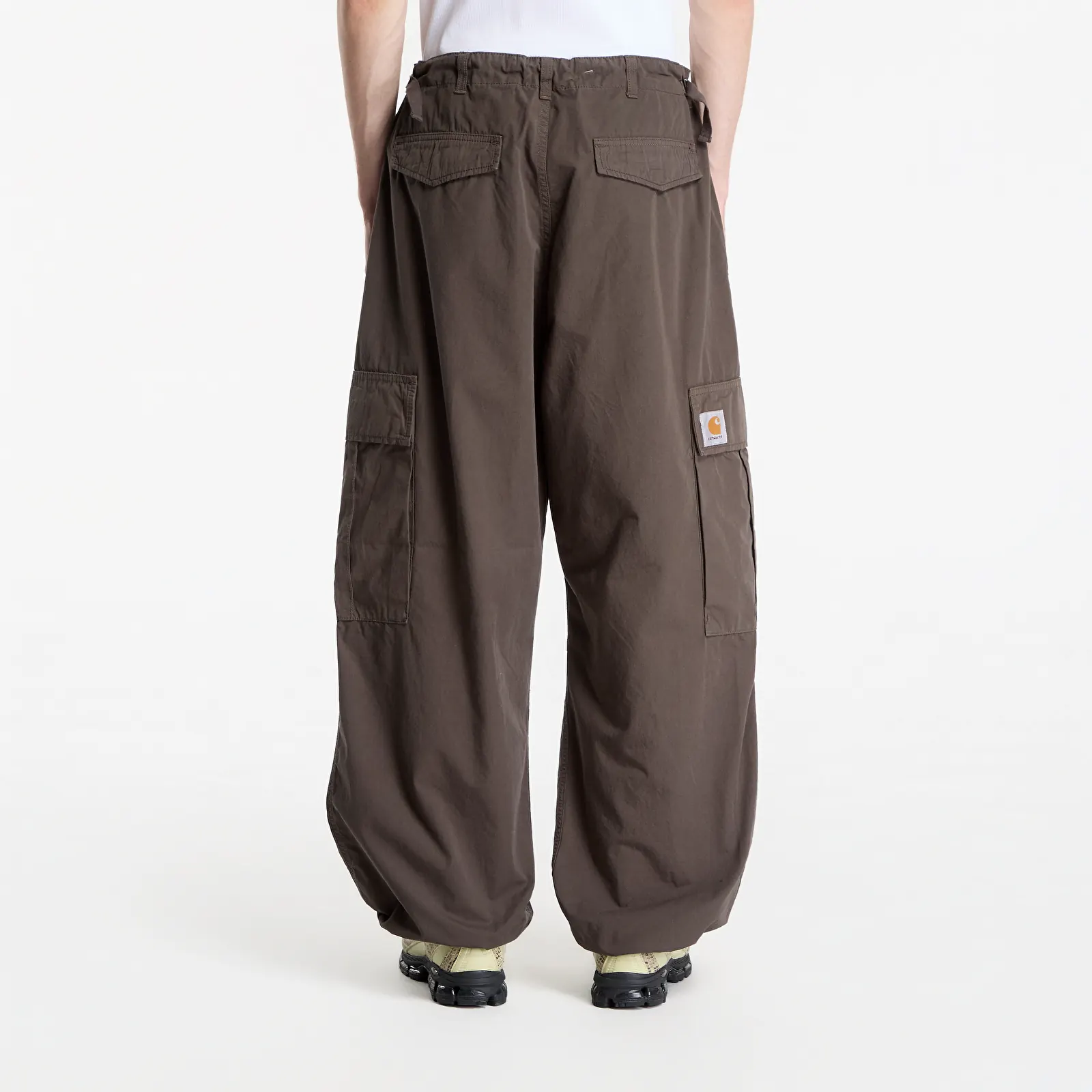 Püksid Carhartt WIP Osborn Cargo Pant UNISEX Shungite Garment Dyed