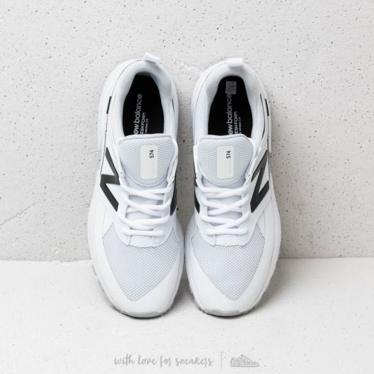 New balance 574 sport on sale v2 triple white trainers
