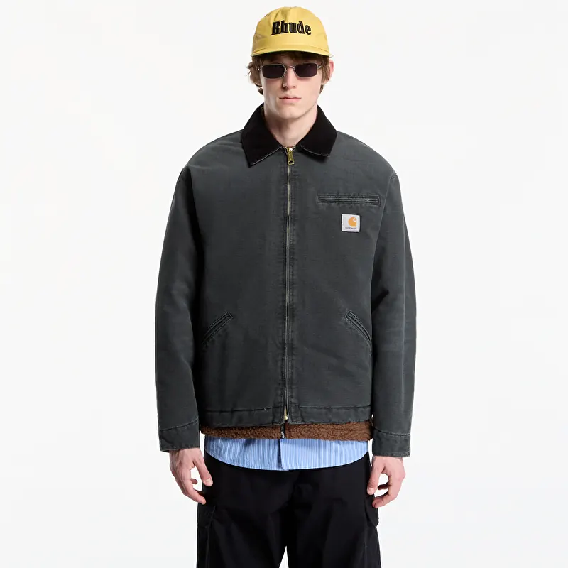 Veste Carhartt WIP OG Detroit Jacket UNISEX Raven/ Black Stone Canvas