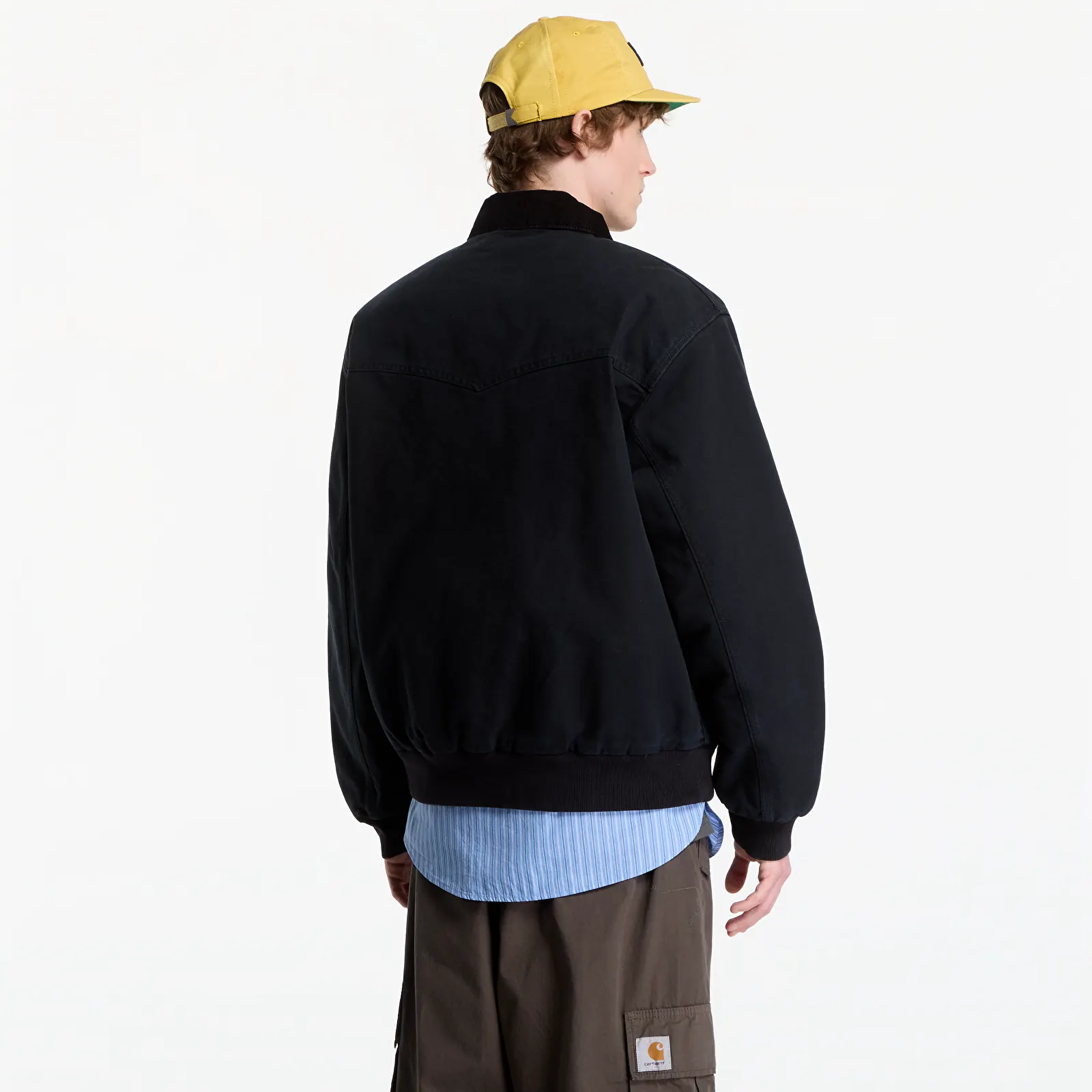Jackets Carhartt WIP OG Santa Fe Jacket UNISEX Black/ Black Stone Canvas