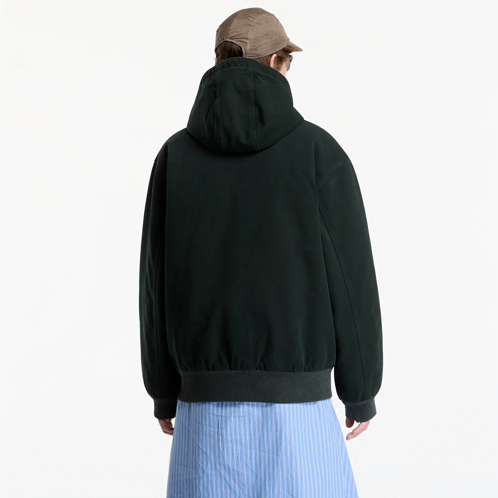 Jakker Carhartt WIP OG Active Jacket UNISEX Raven Stone Canvas