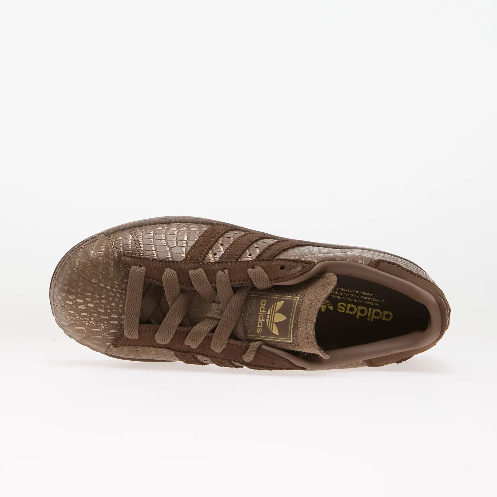 Baskets femme adidas Superstar II Earth Strata/ Earth Strata/ Gold Met.