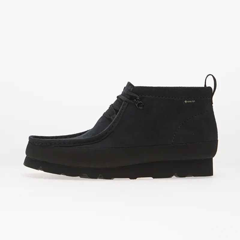 Clarks Wallabee Boot GTX Ink Suede