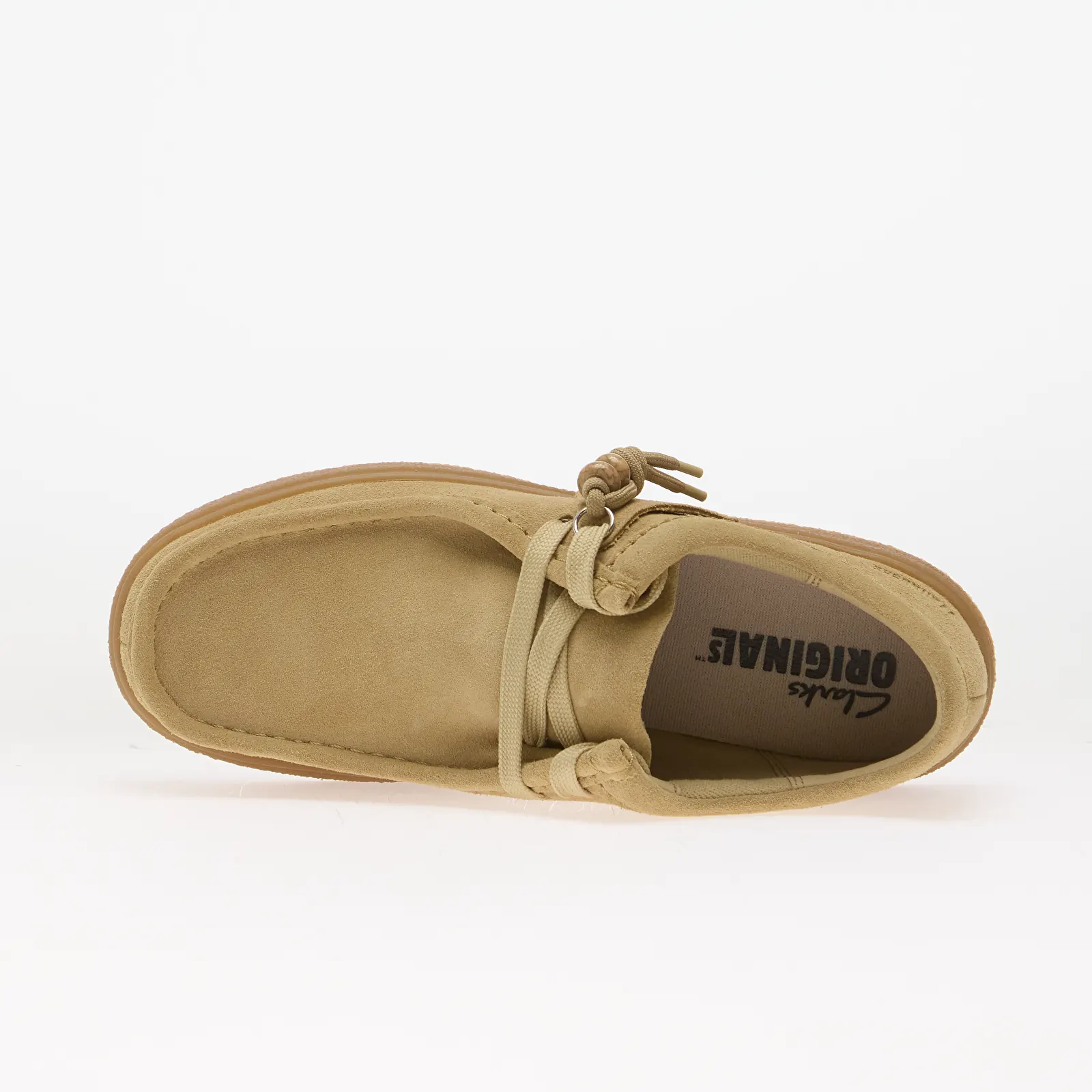 Baskets femme Clarks Boxbee Wallabee Maple Suede