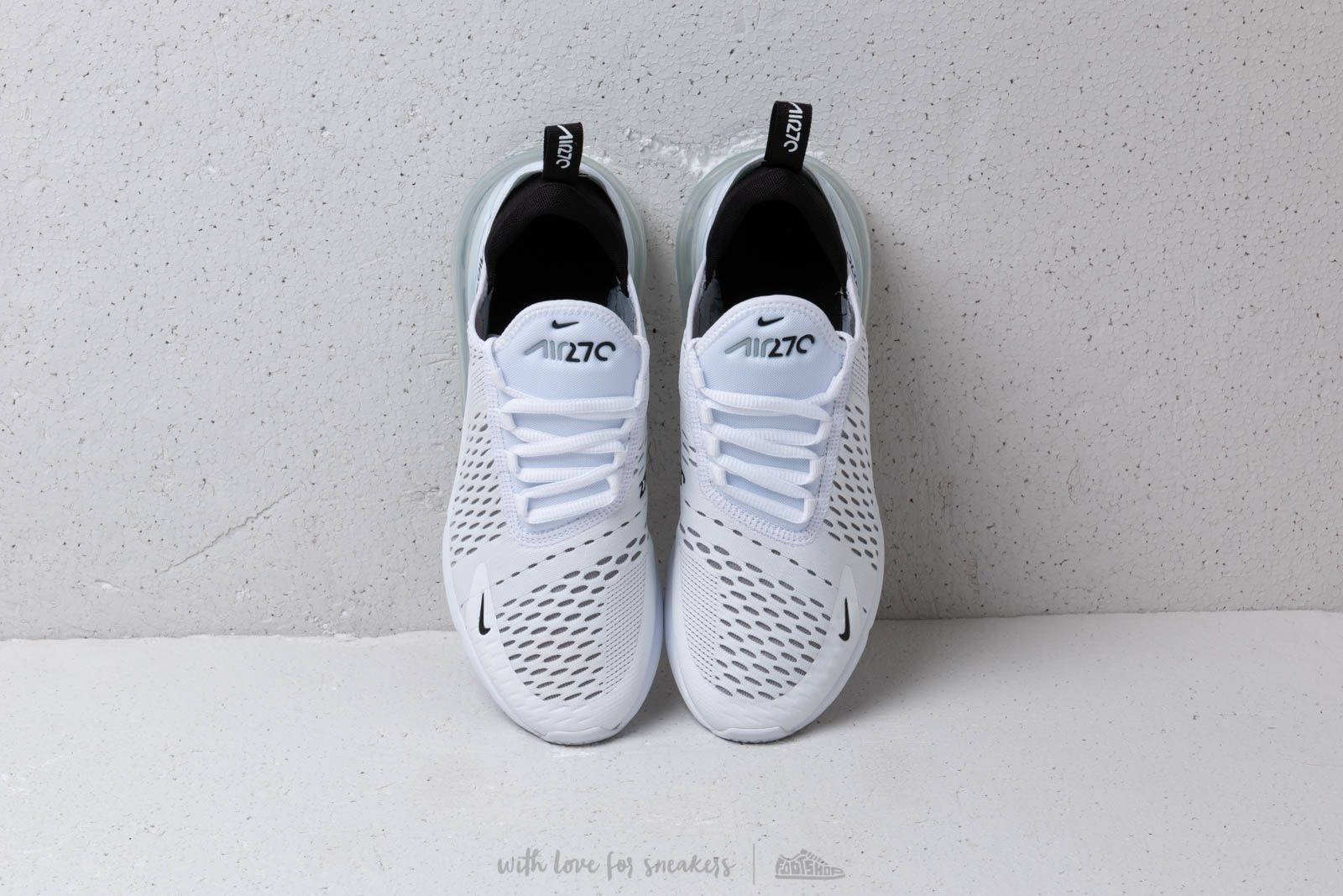 Women's shoes Nike Air Max 270 (GS) White/ Black-White
