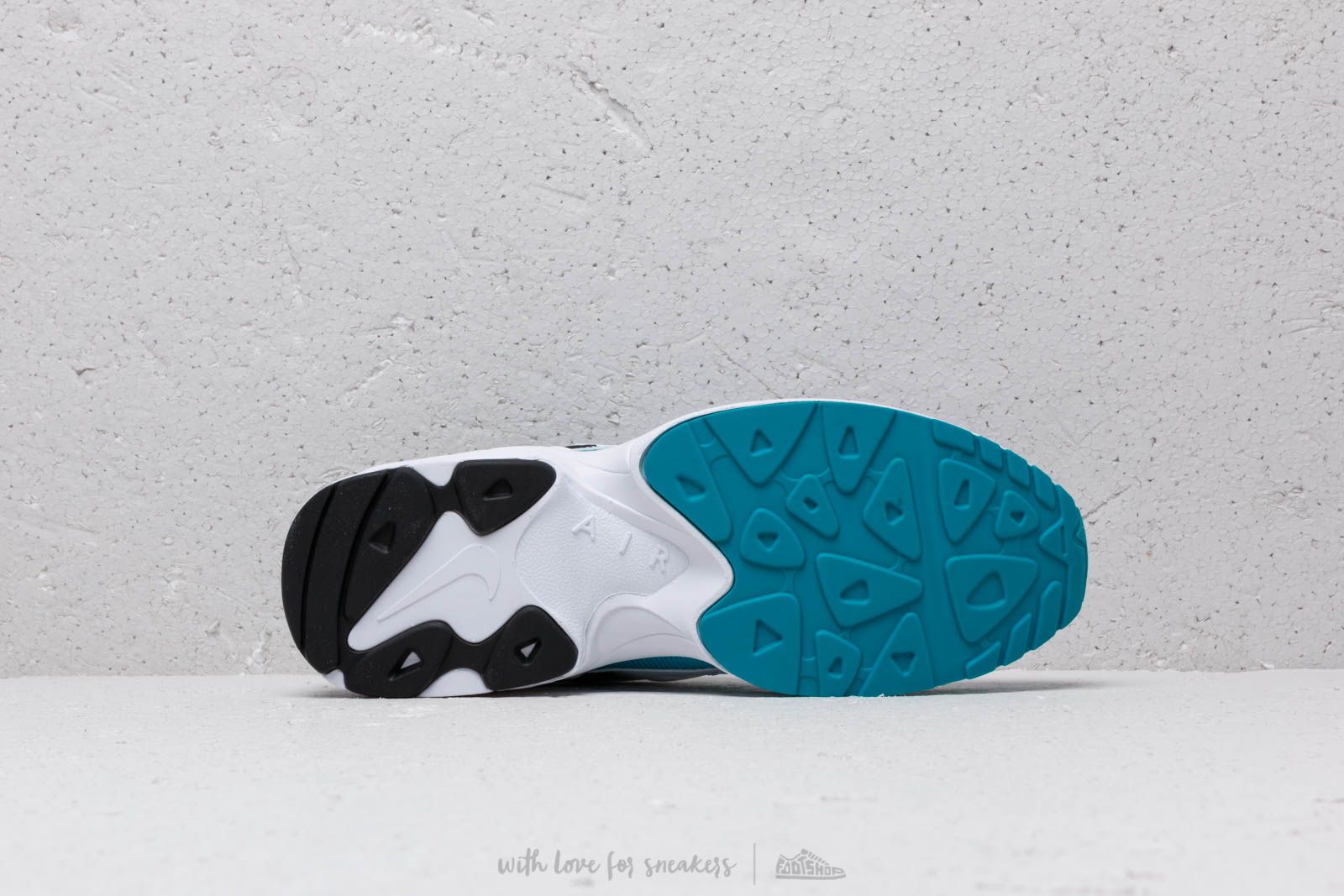 Männer Nike Air Max 2 Light OG "Dolphins" White/ Black-Blue Lagoon-Laser Orange
