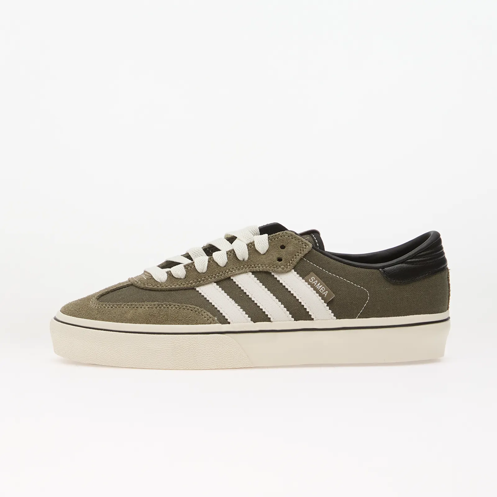 Vīriešu čības adidas Samba ST Olive Strata/ Cloud White/ Core Black