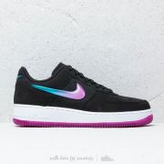 Nike air shop force 1 black-blue-fuchsia