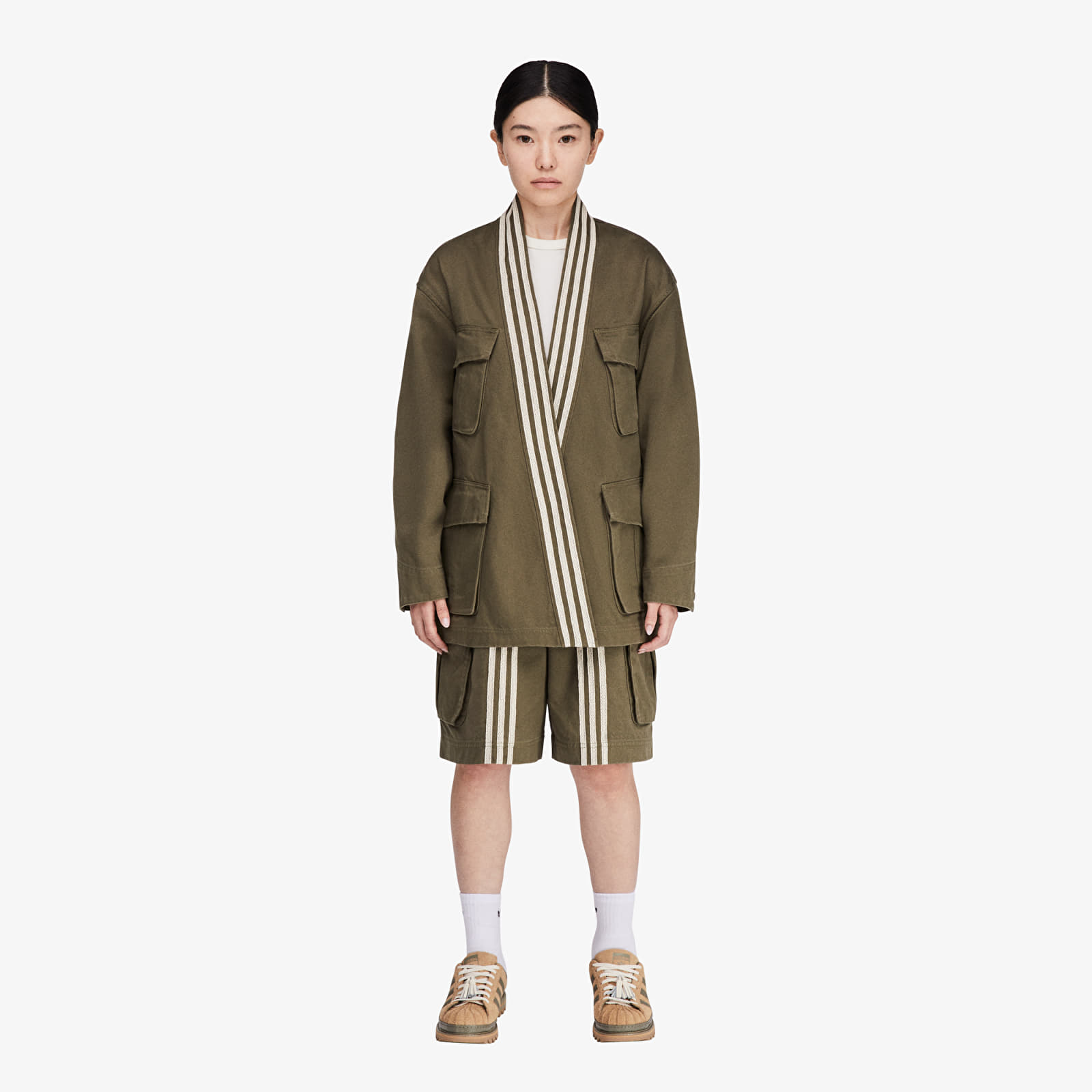 Jackets adidas Clot Jacket By Edison Chen UNISEX Olive Strata