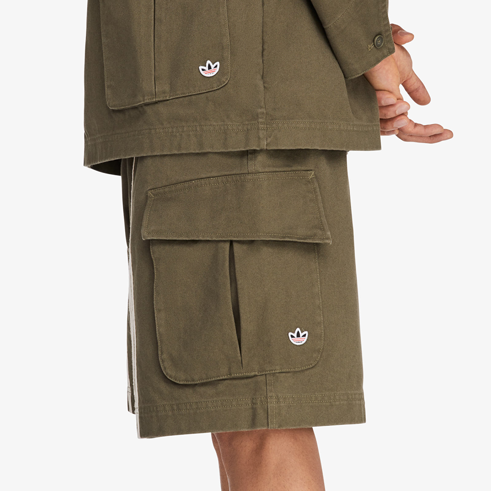 Shorts adidas Clot Short By Edison Chen Olive Strata