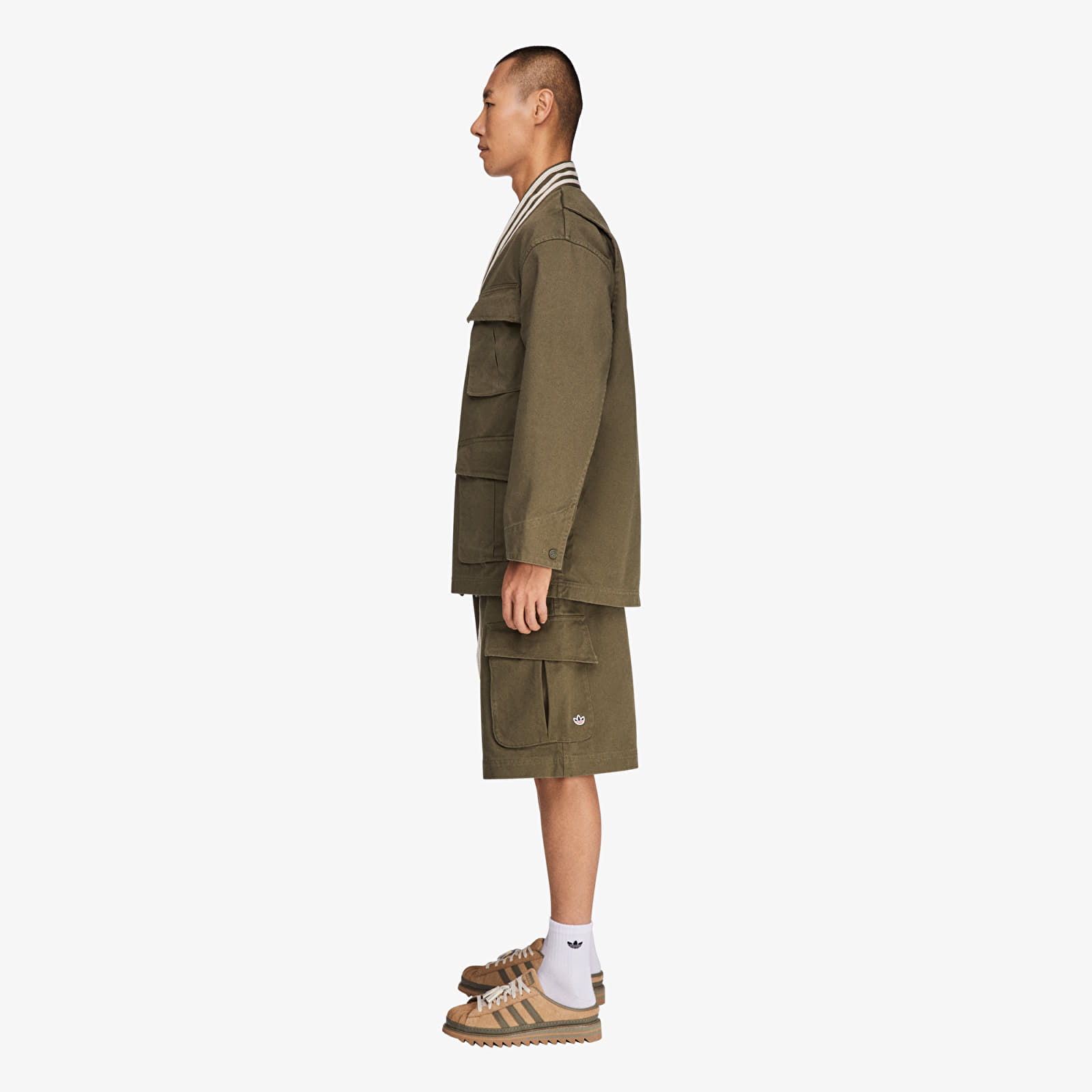 Shorts adidas Clot Short By Edison Chen Olive Strata