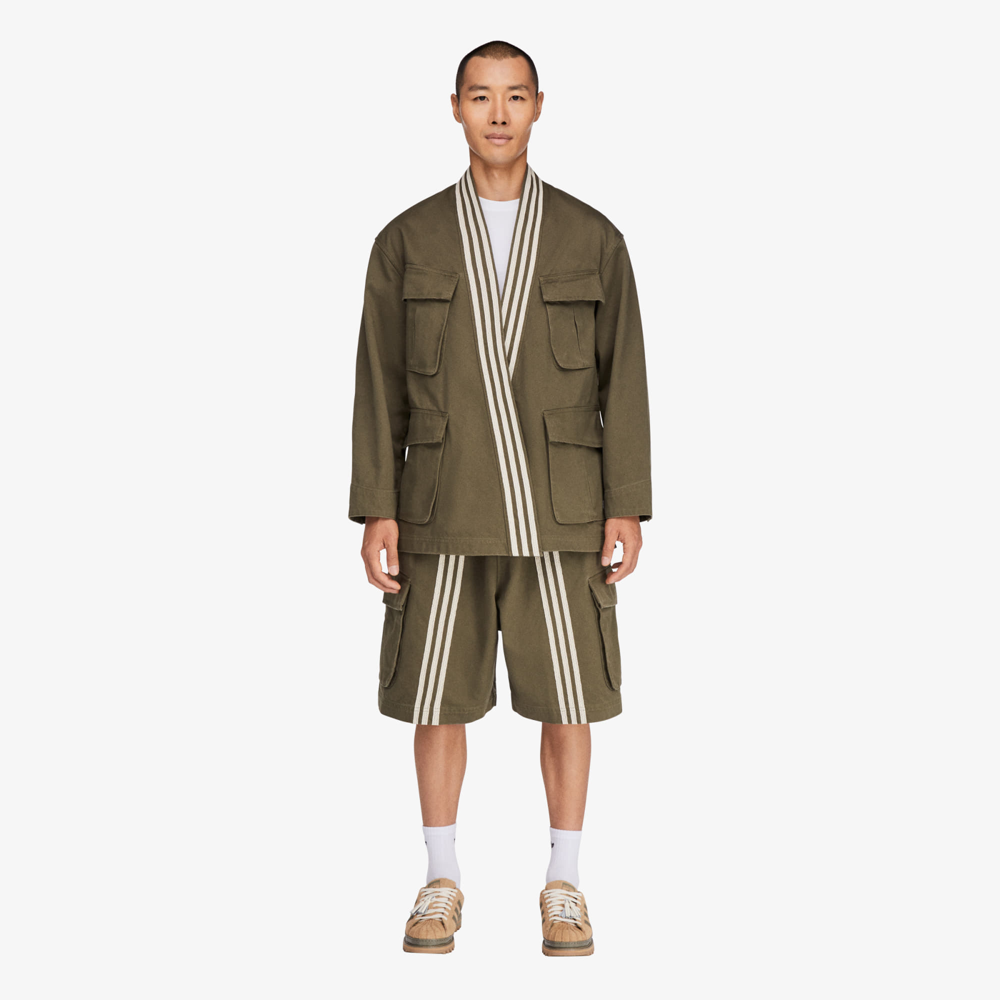 adidas Clot Short By Edison Chen Olive Strata XXL