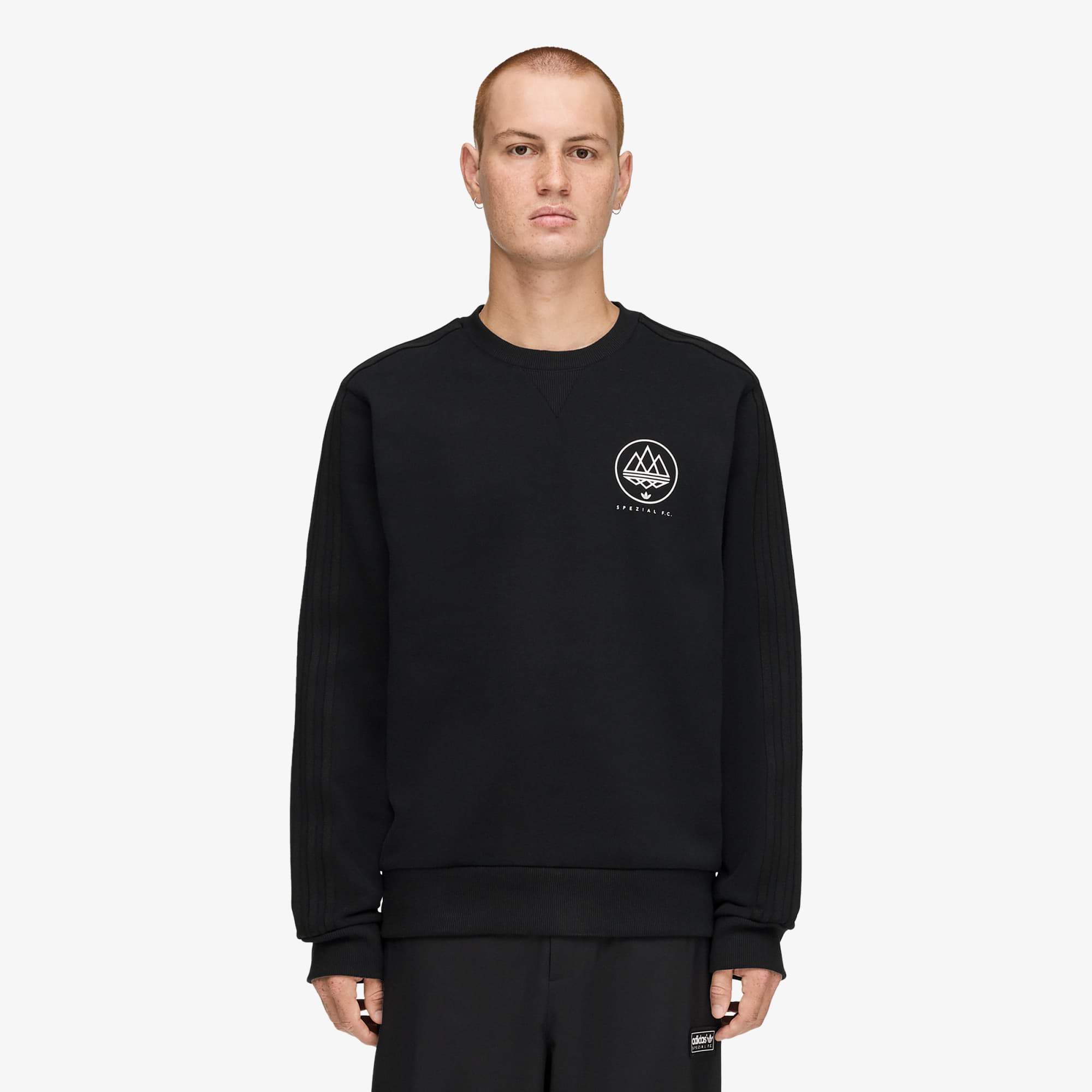 Суитшърт adidas SPZL F.C. Crew Black L