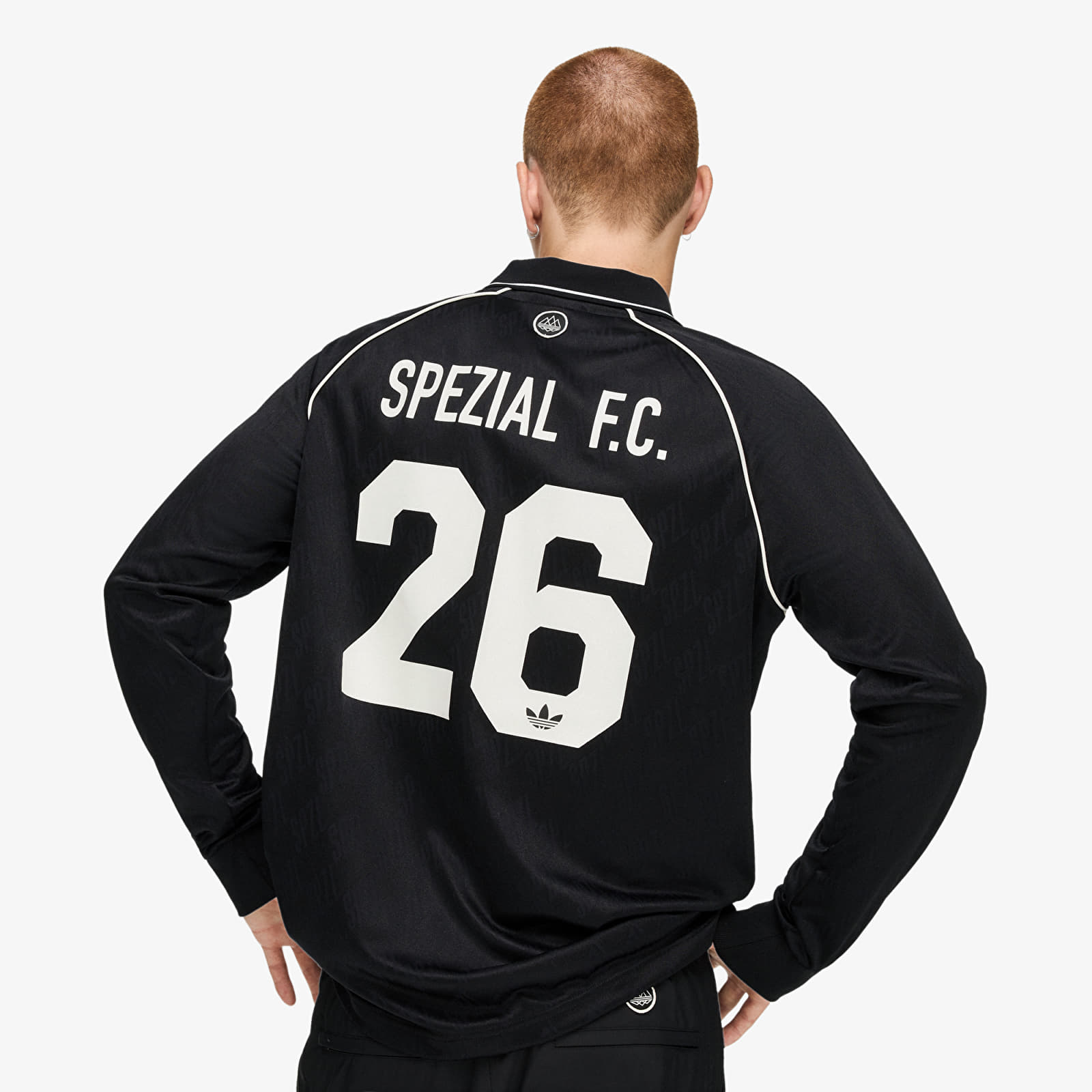 Джерсі. adidas SPZL F.C. Long Sleeve Jersey Black