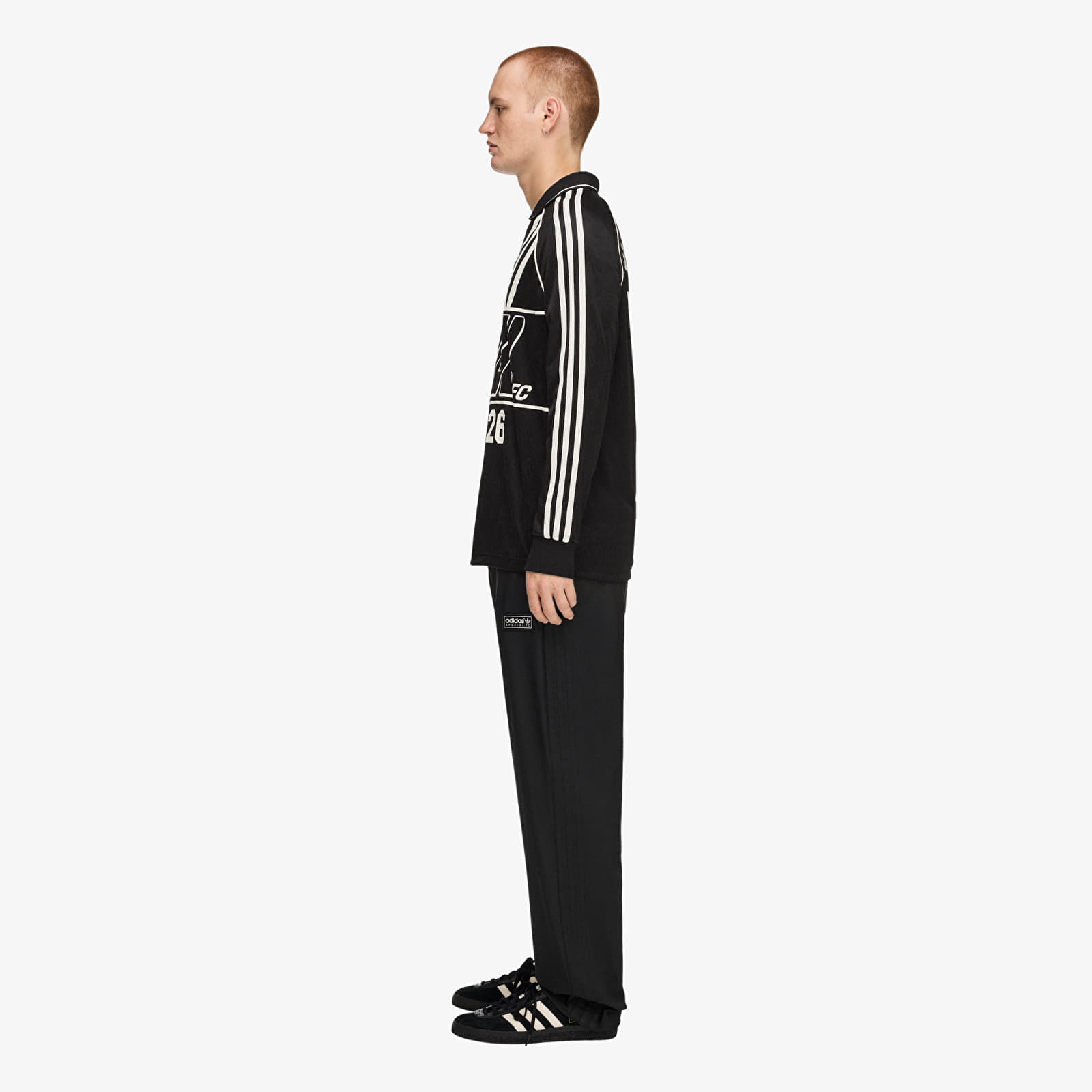 Джерсі. adidas SPZL F.C. Long Sleeve Jersey Black