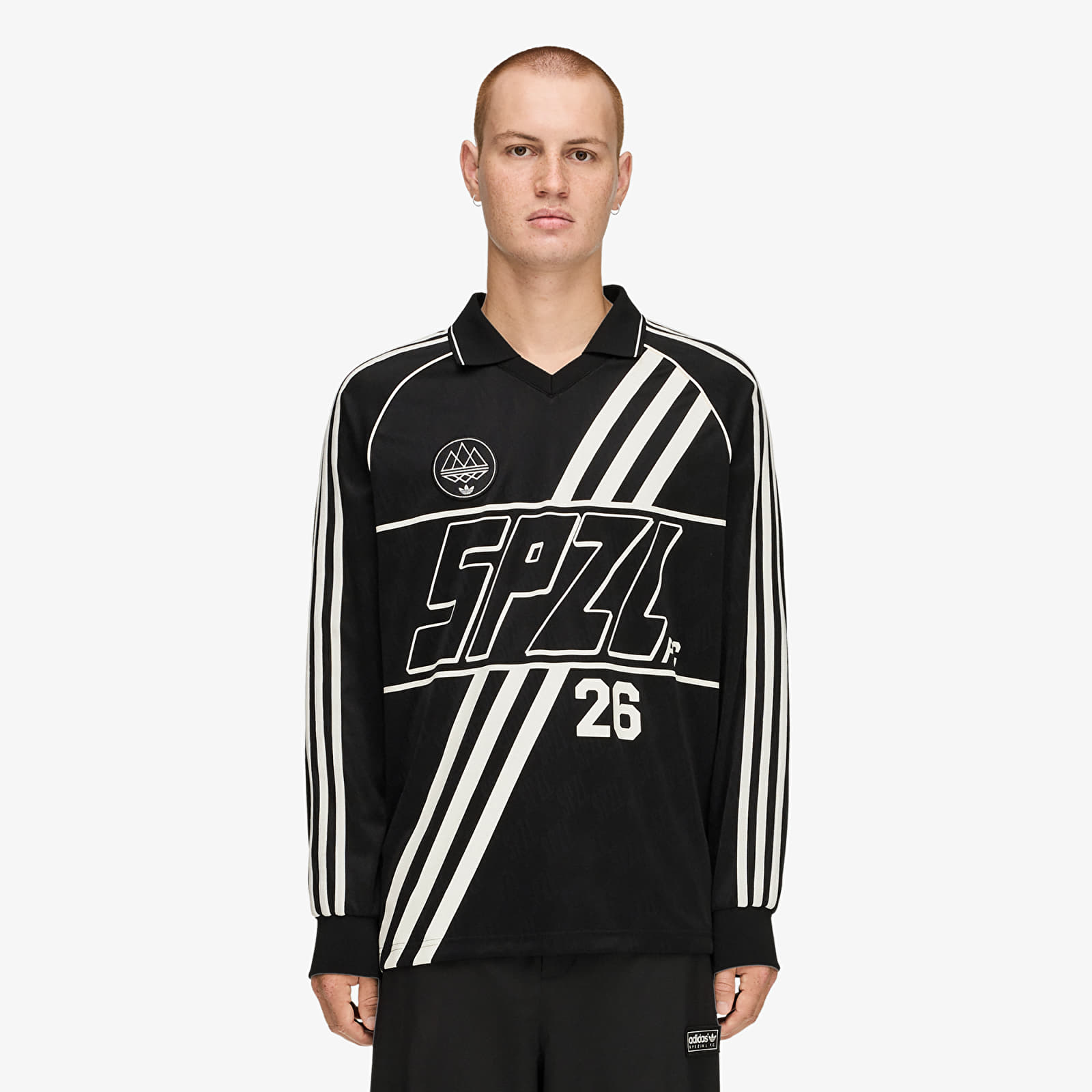 Джерсі. adidas SPZL F.C. Long Sleeve Jersey Black