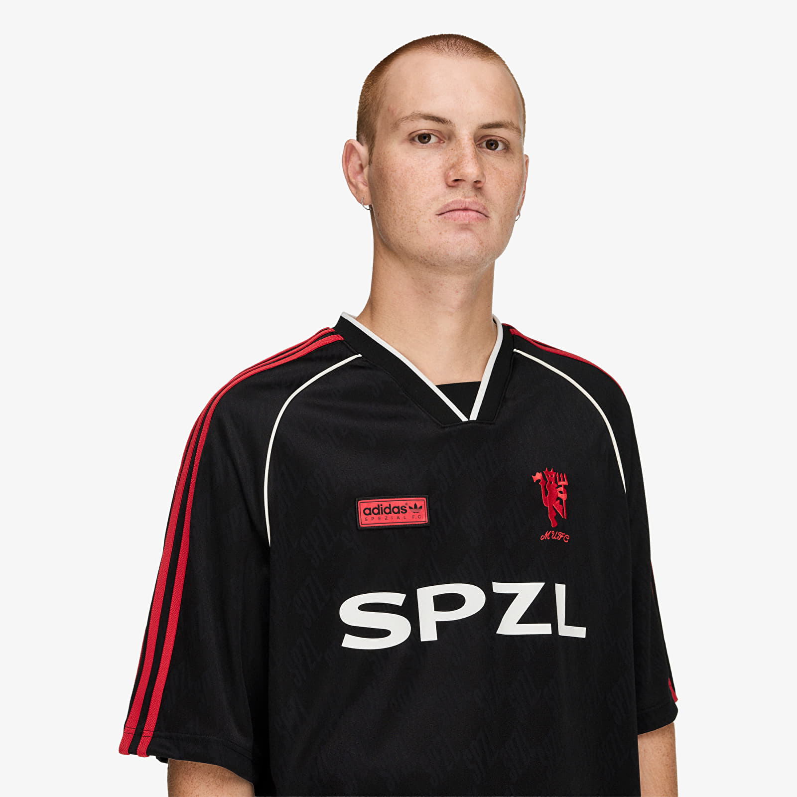 Dresi adidas Manchester United SPZL F.C. Tee Black
