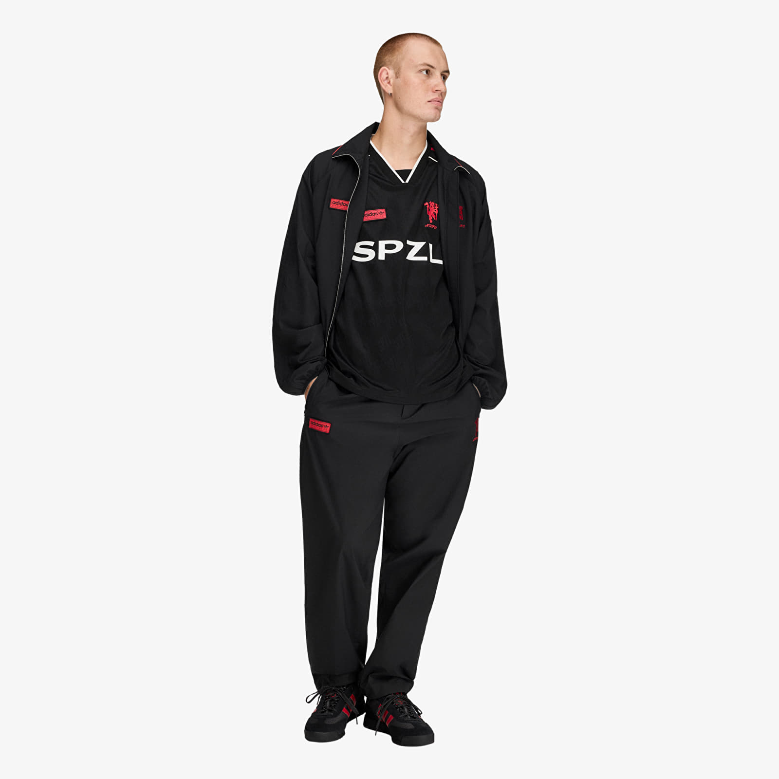Dresi adidas Manchester United SPZL F.C. Tee Black