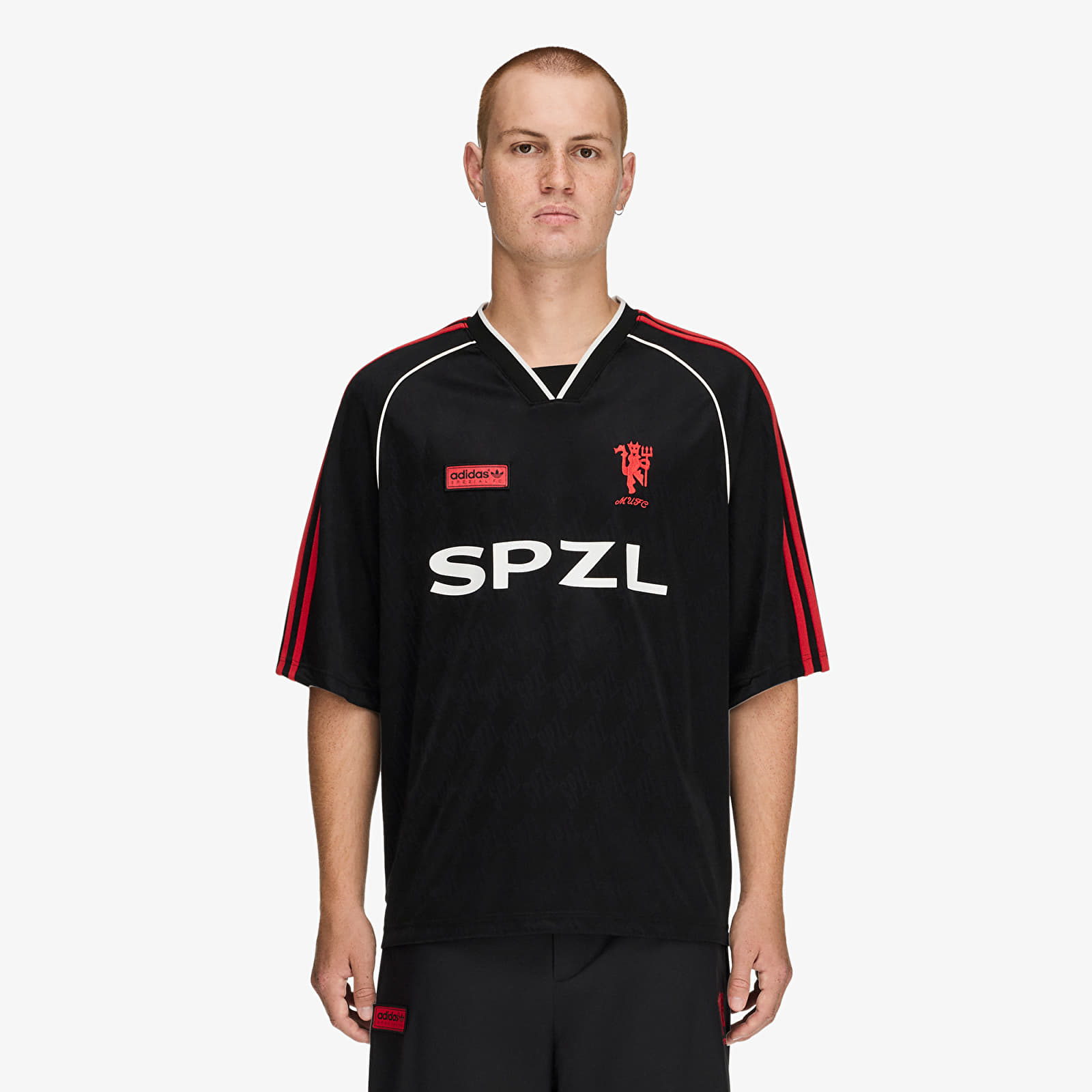 Dresi adidas Manchester United SPZL F.C. Tee Black