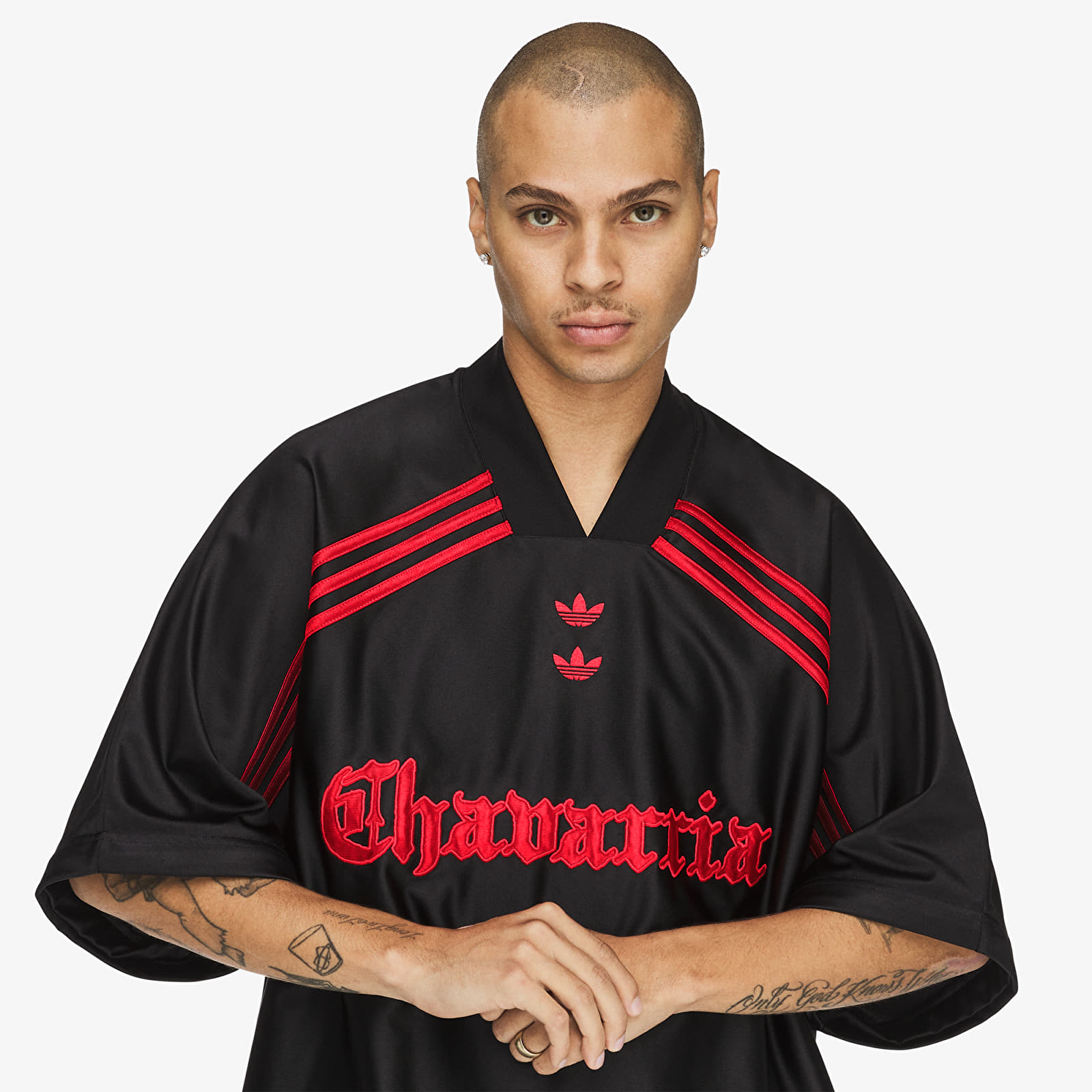 Maillots adidas x Willy Chavarria Dazzle LS Jersey Black
