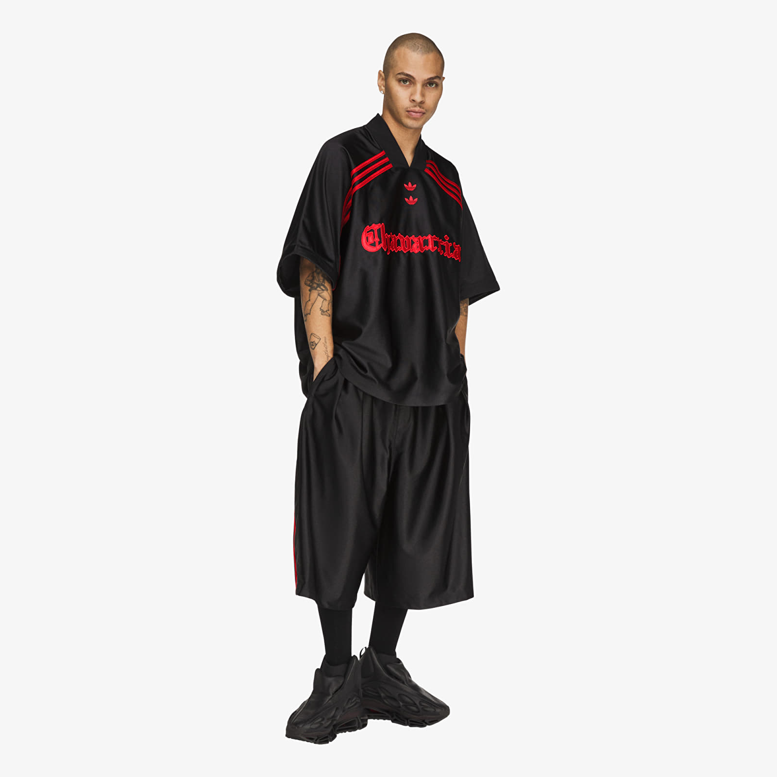 Maillots adidas x Willy Chavarria Dazzle LS Jersey Black