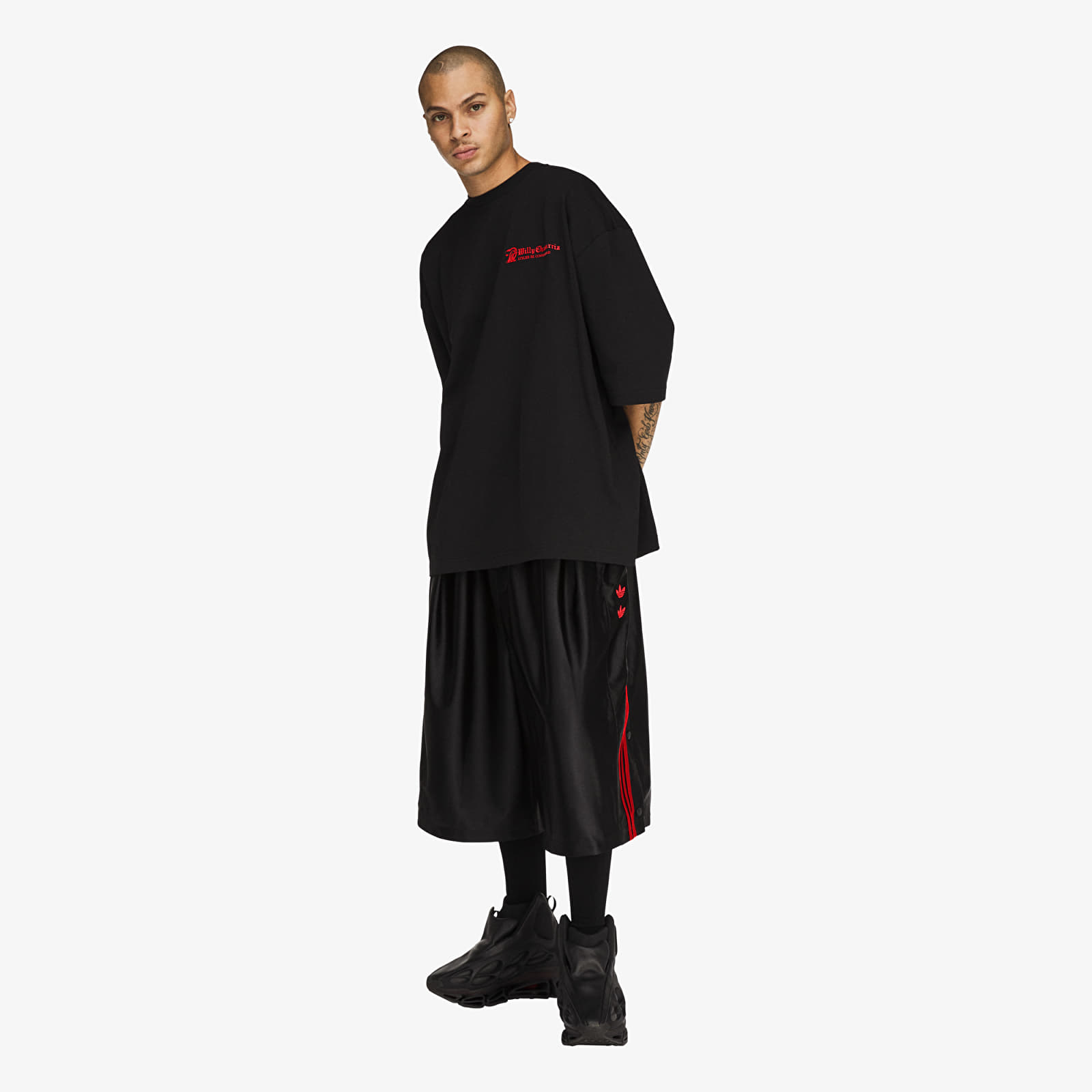 T-shirts adidas x Willy Chavarria Atelier Tee Black
