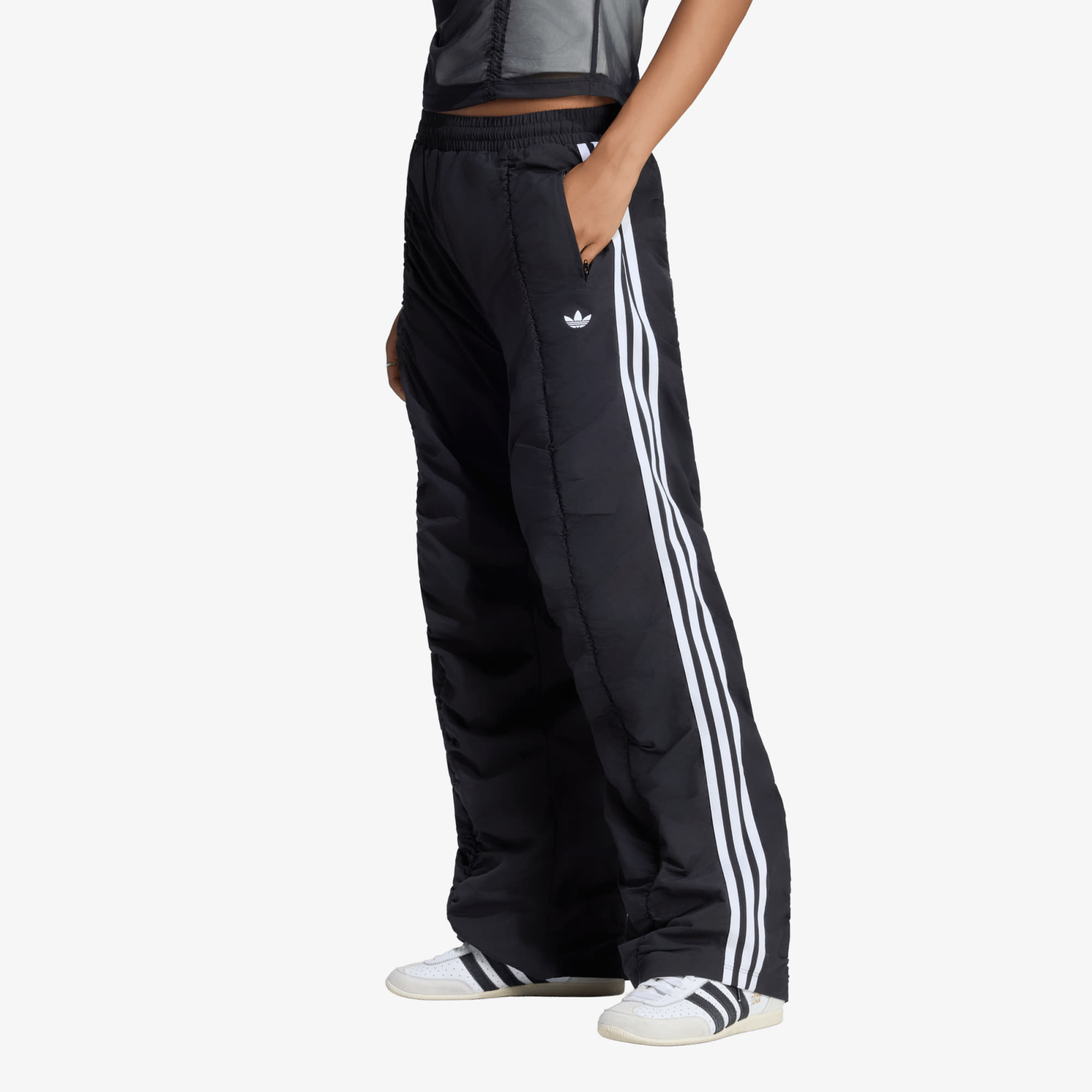 Pantaloni de trening adidas Adilenium Season 6 Ruffled Track Pants Black M