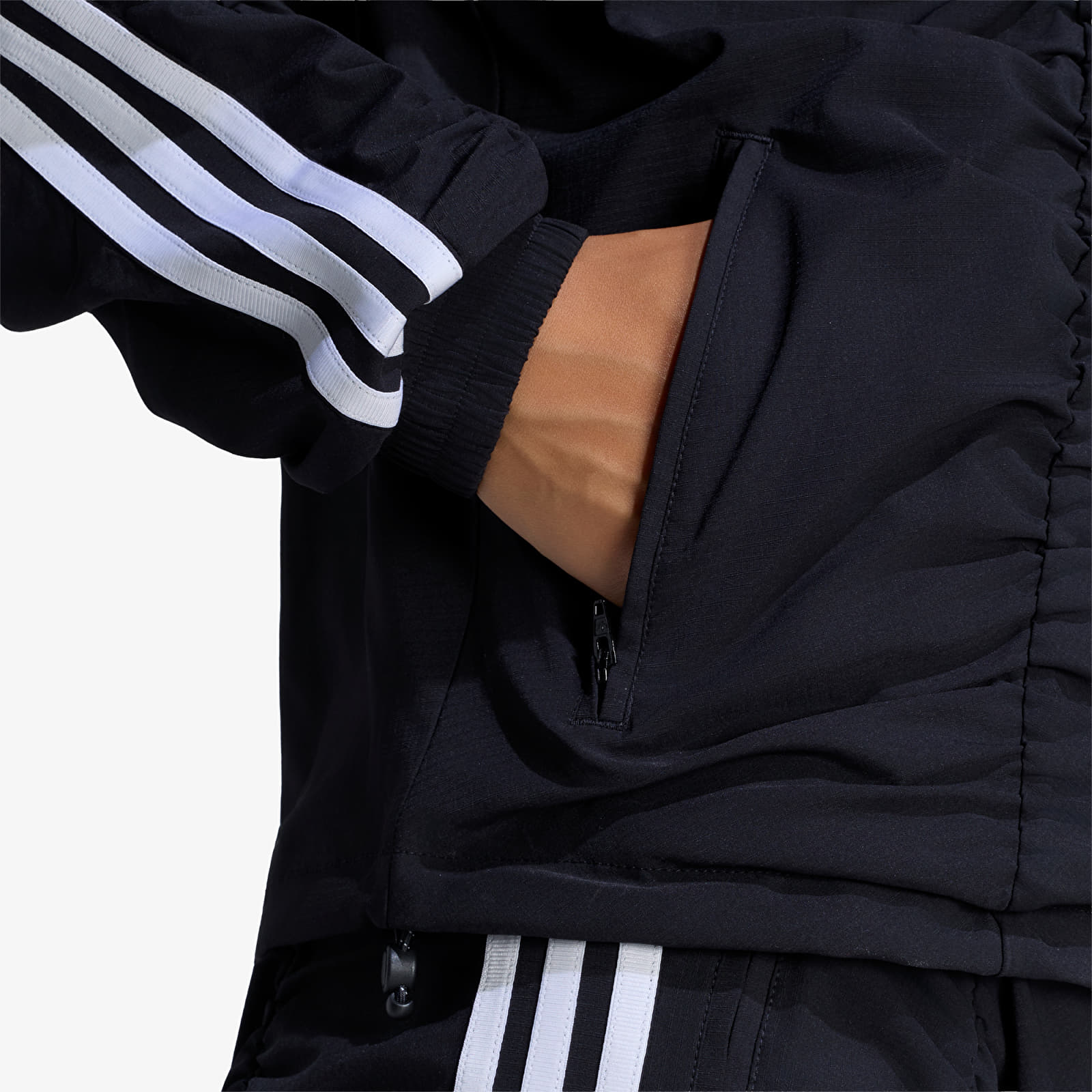 Chaquetas adidas Adilenium Season 6 Ruffled Track Jacket Black