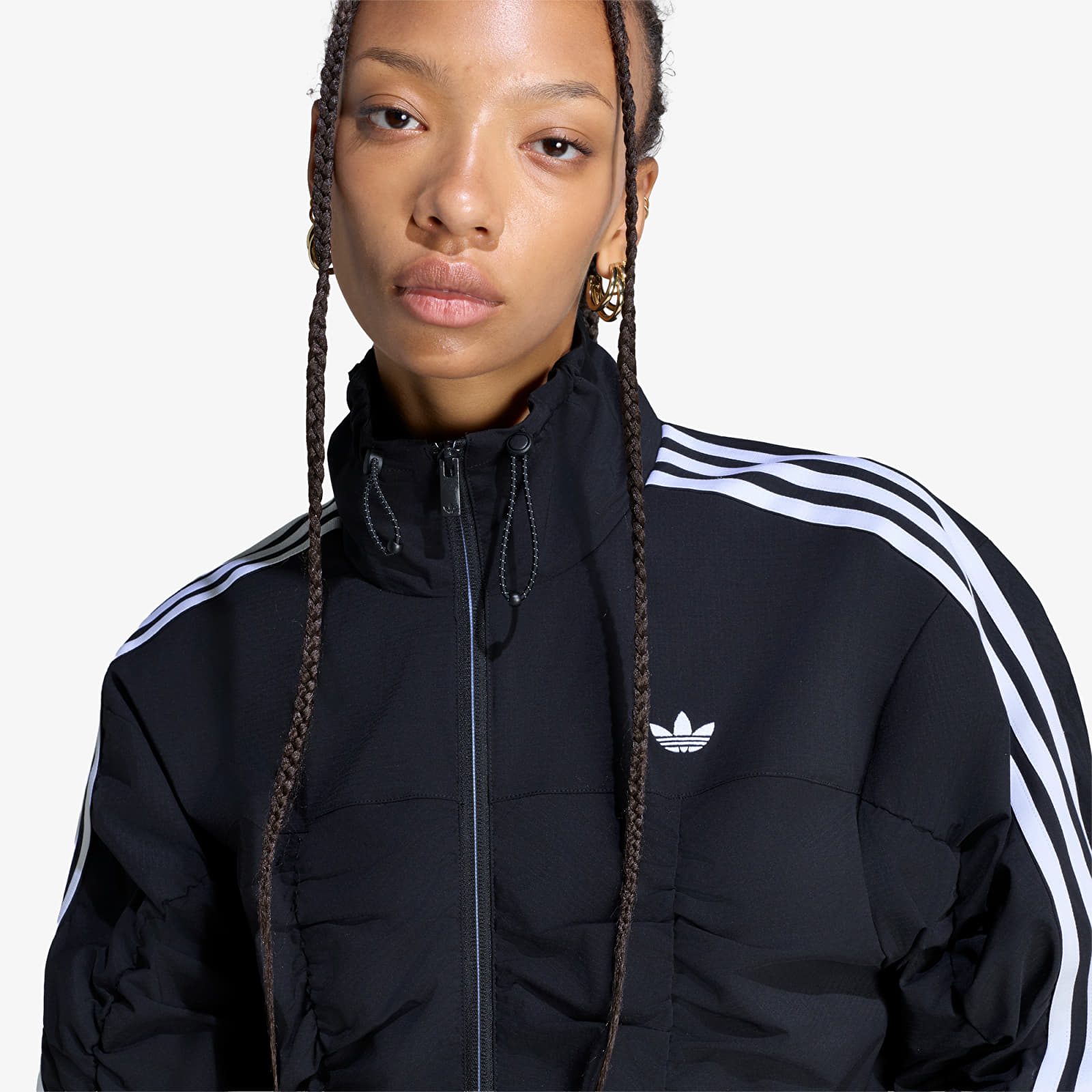 Chaquetas adidas Adilenium Season 6 Ruffled Track Jacket Black